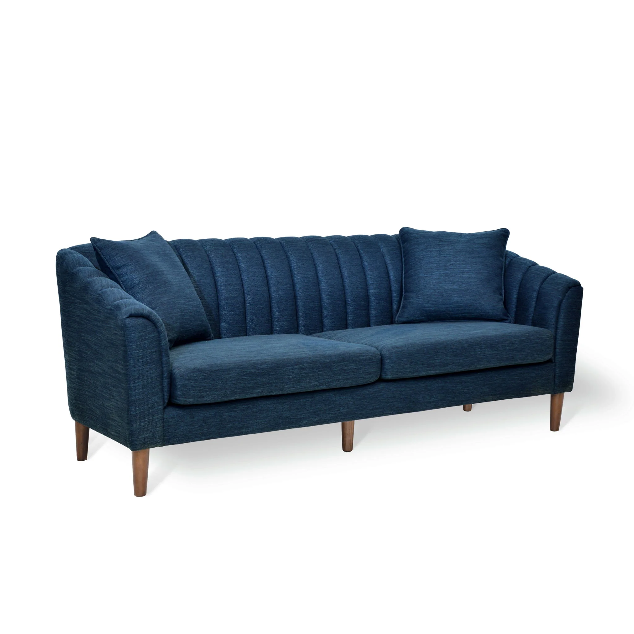 Contemporary 3 Seater Sofa With Accents - Image 26