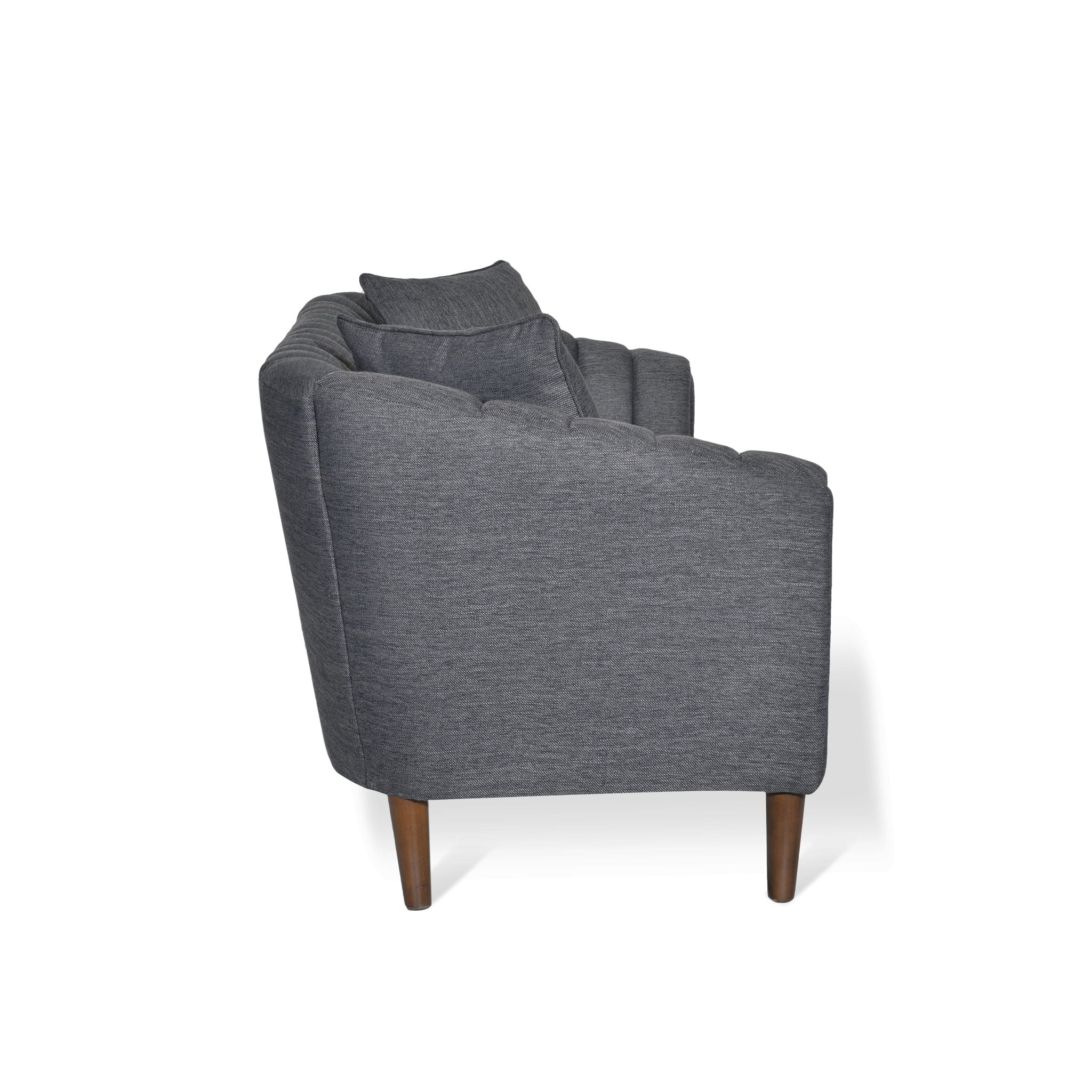 Contemporary 3 Seater Sofa With Accents - Image 32