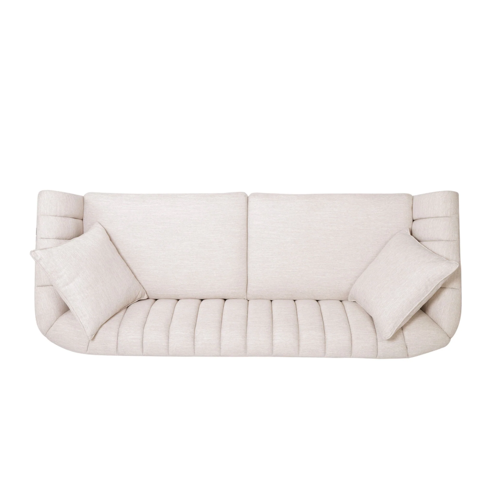 Contemporary 3 Seater Sofa With Accents - Image 35