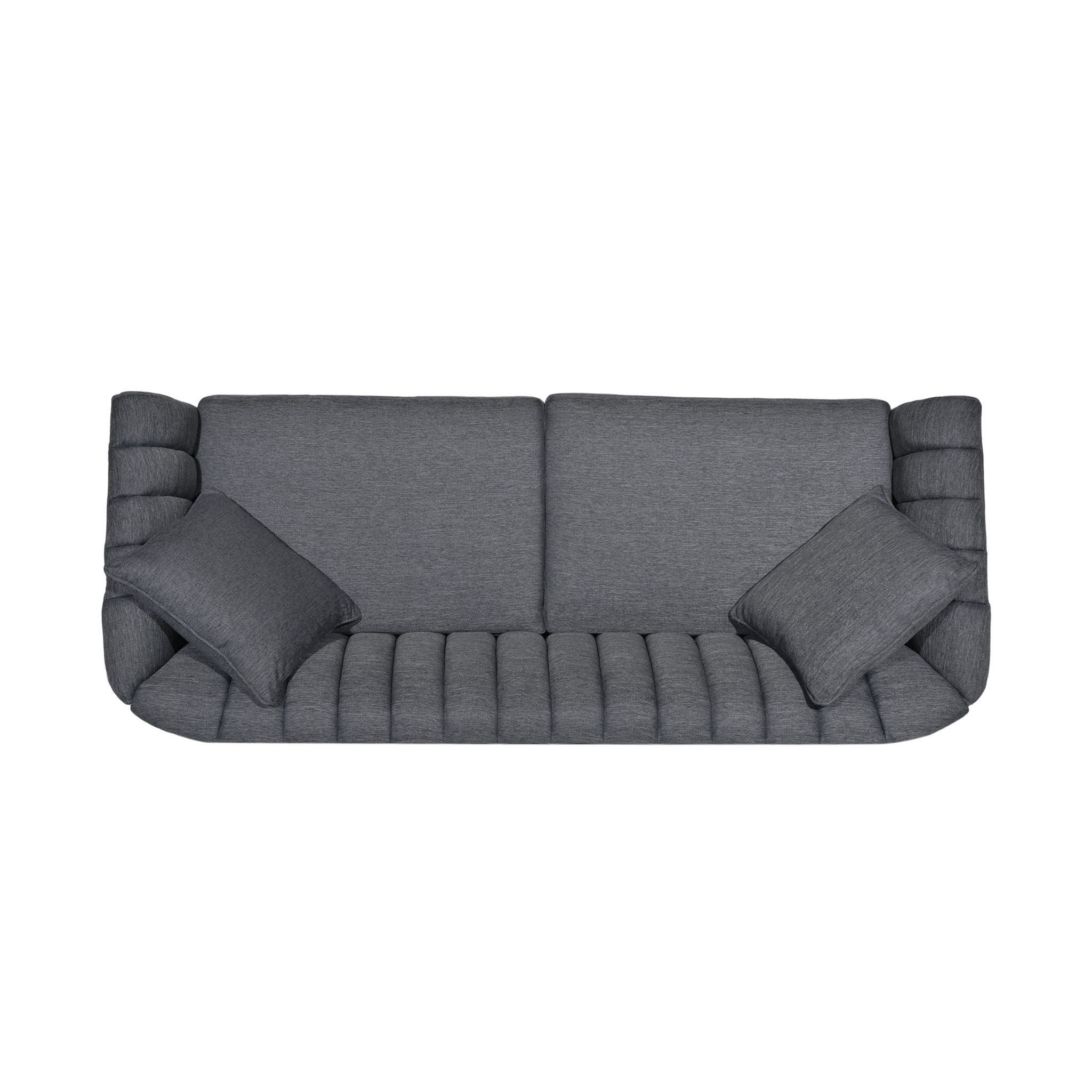 Contemporary 3 Seater Sofa With Accents - Image 40