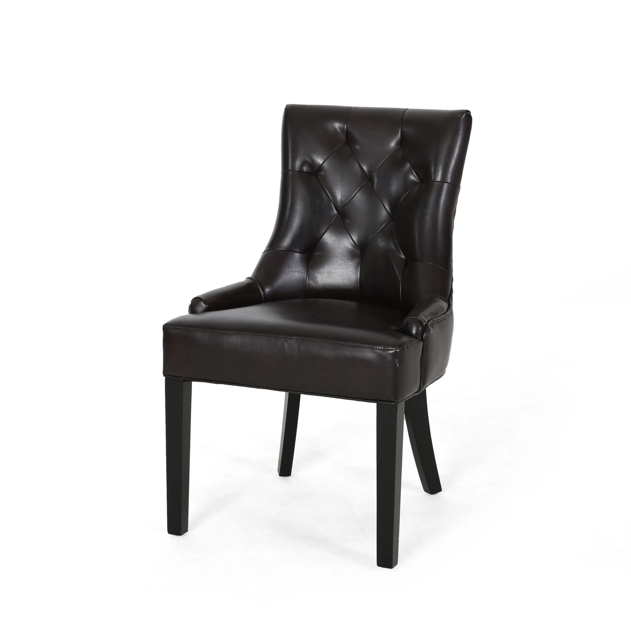 Contemporary Cheney Dining Chair Set With Tufted Design - Image 18