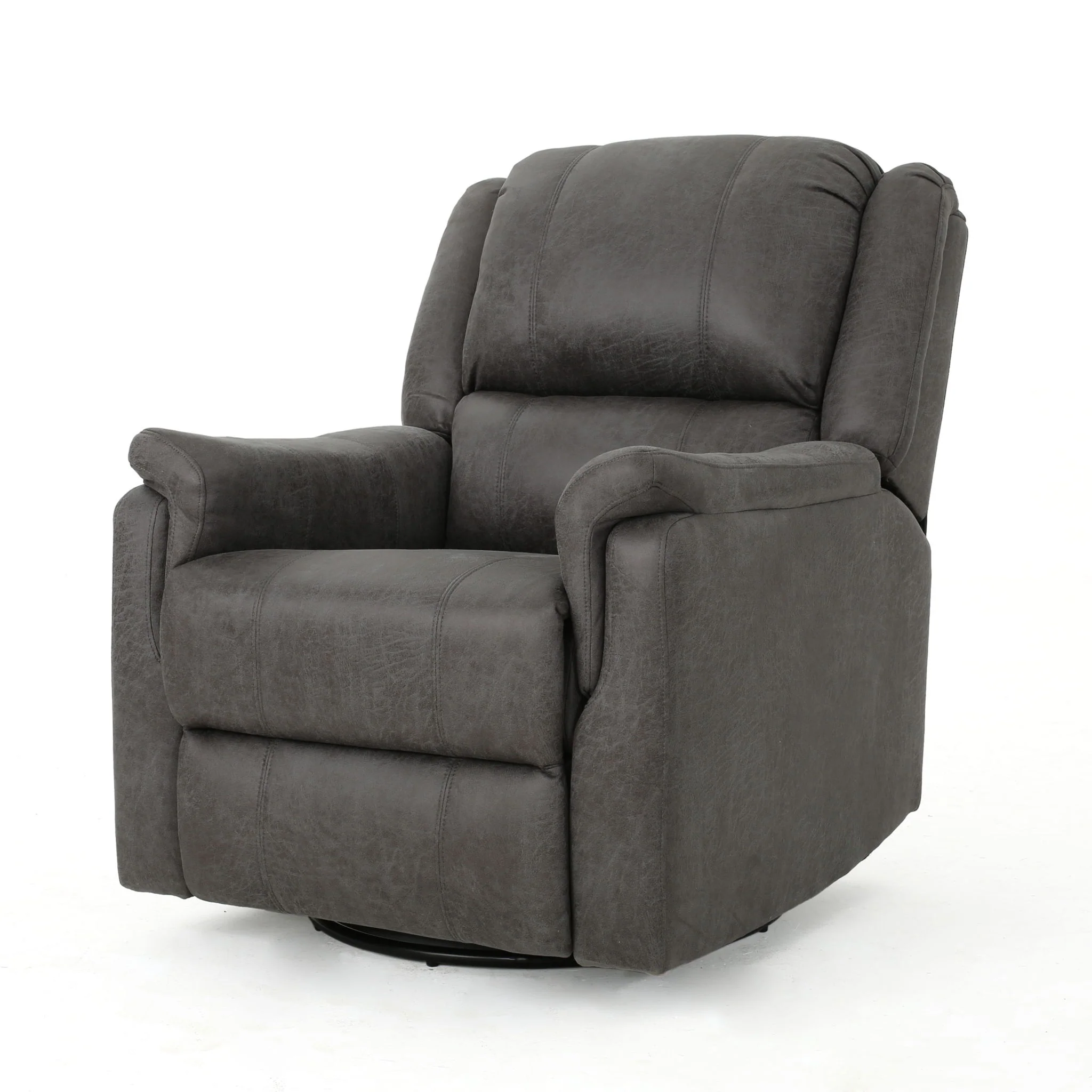 Contemporary Glider Recliner With Swivel Function - Image 3