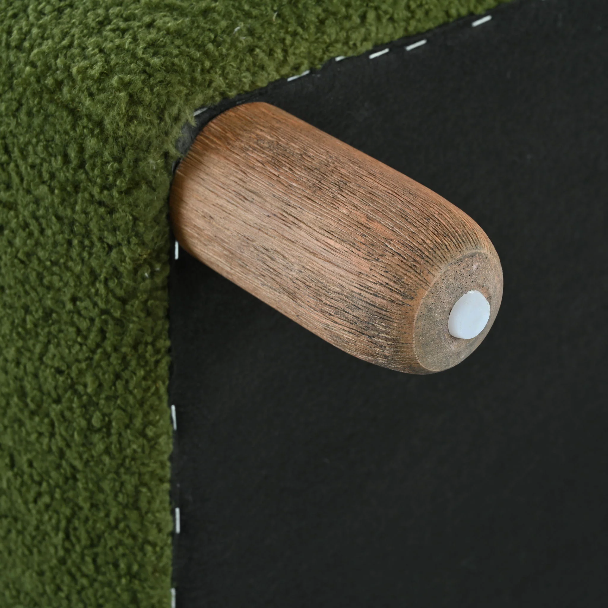 Contemporary Ottoman With Foam Cushion And Durable Upholstery - Image 24