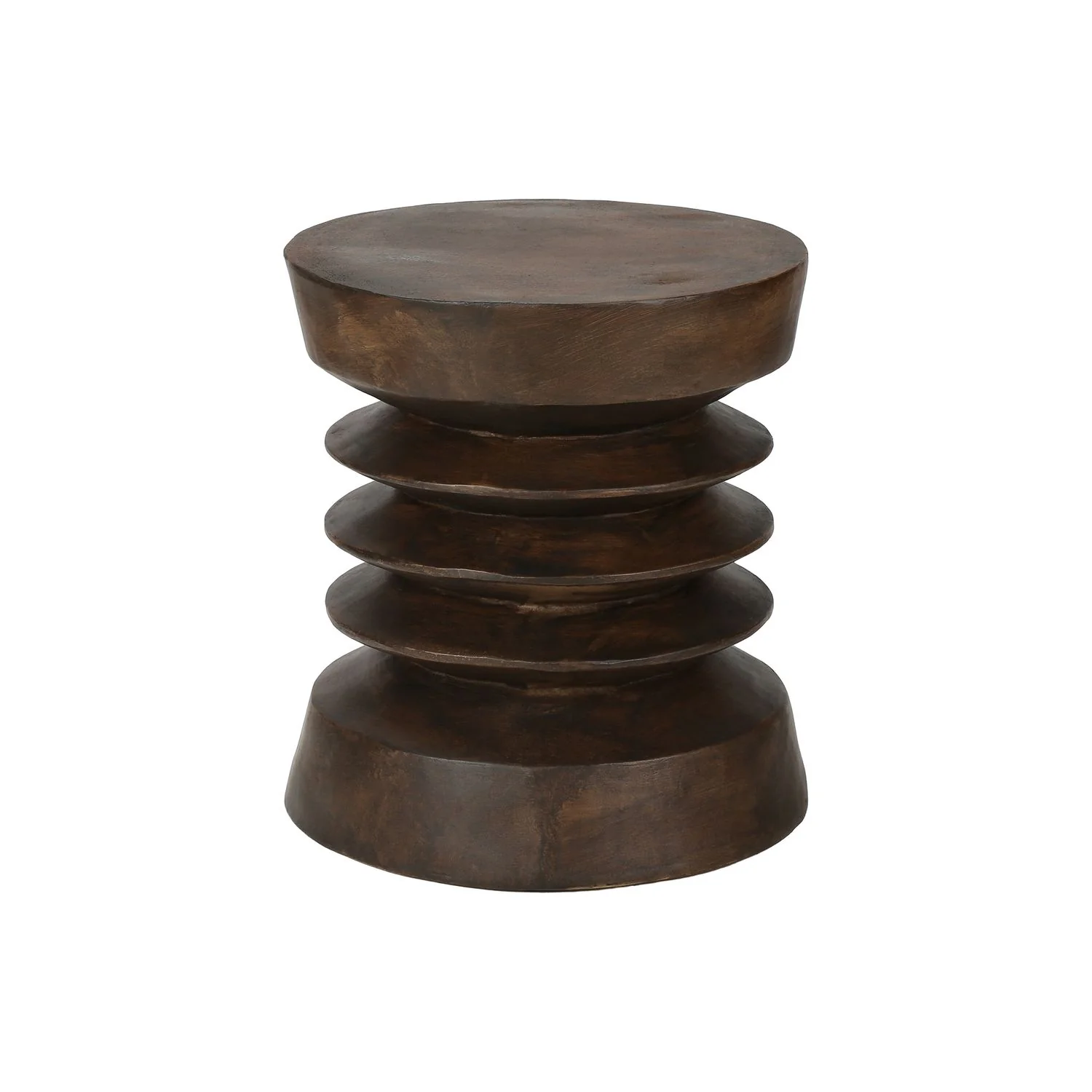 Contemporary Round Accent Table Indoor / Outdoor - Image 2