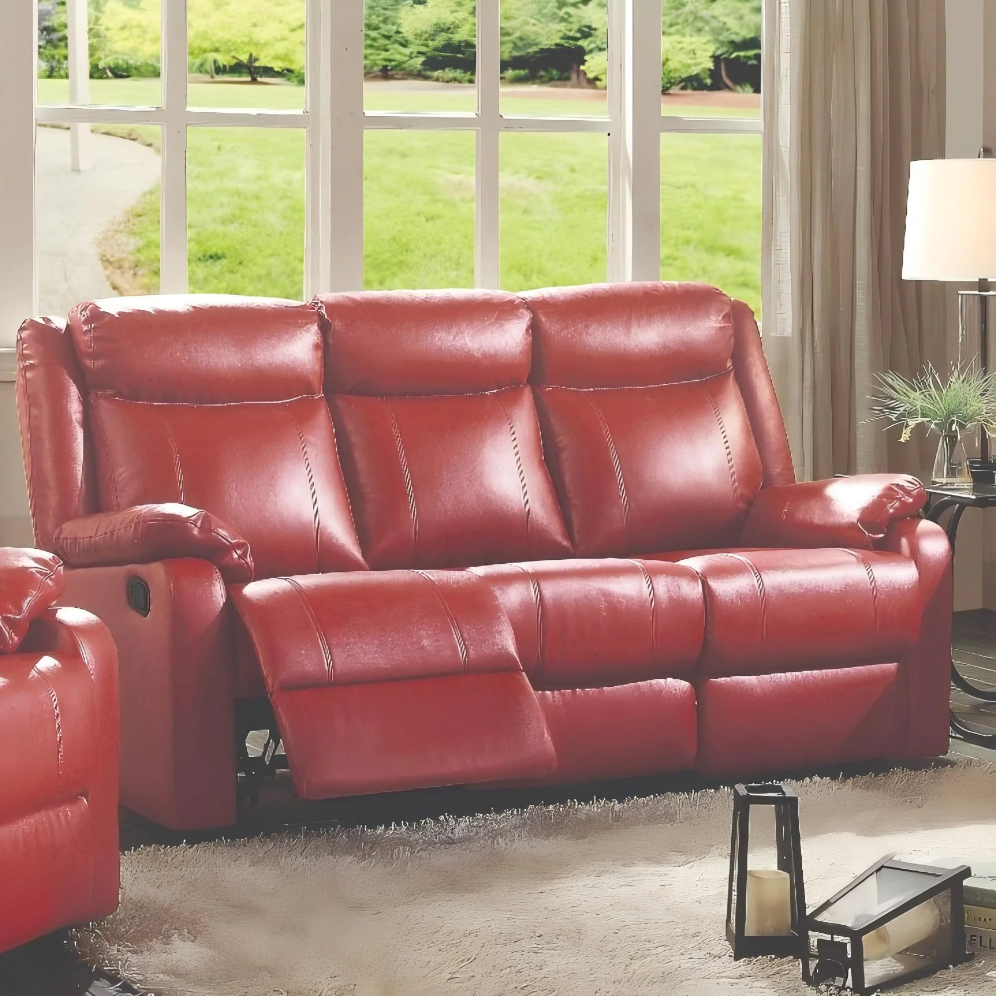 Contemporary Three Seater Sofa - Image 17