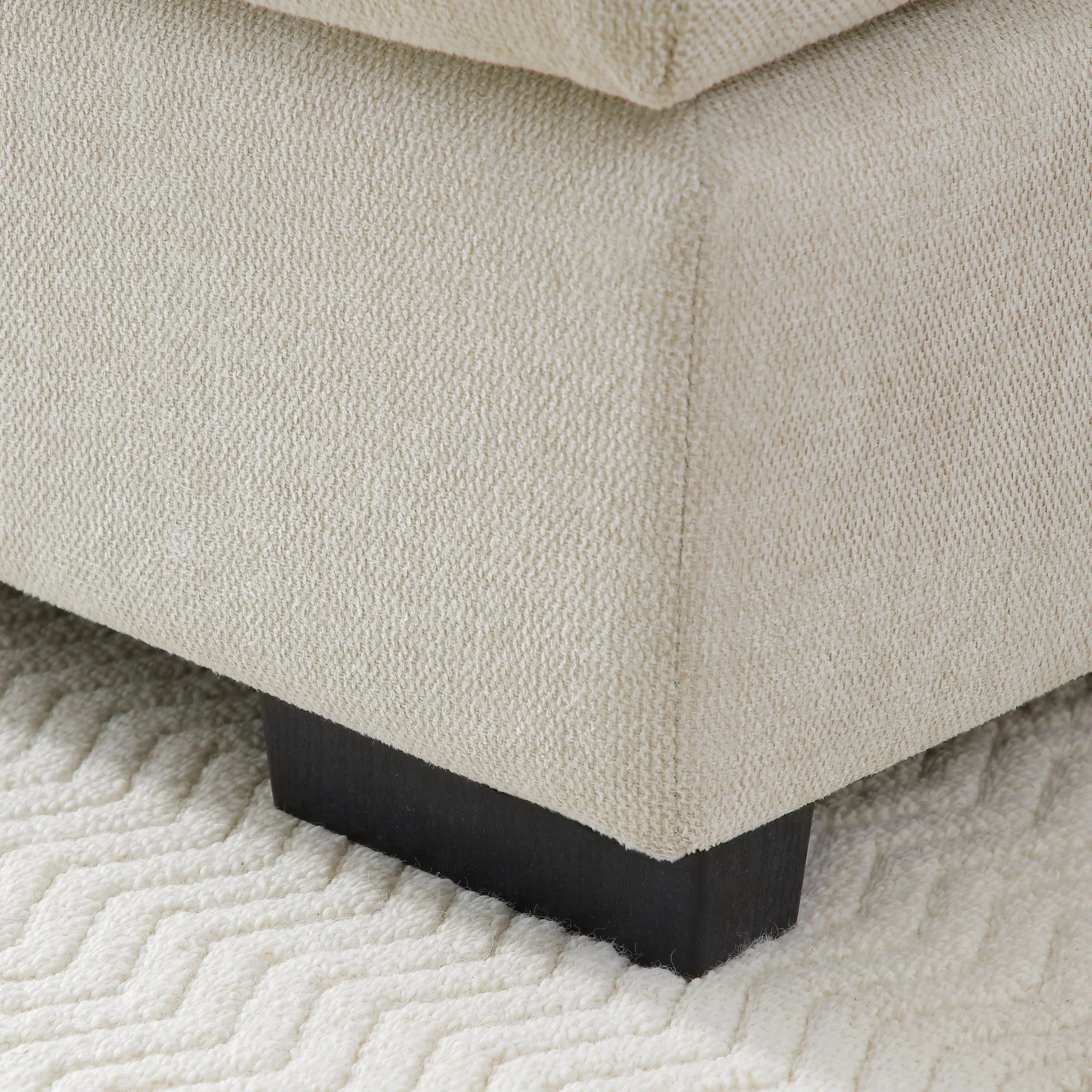 Contemporary U Shaped Sofa With Console And Cupholders - Image 3