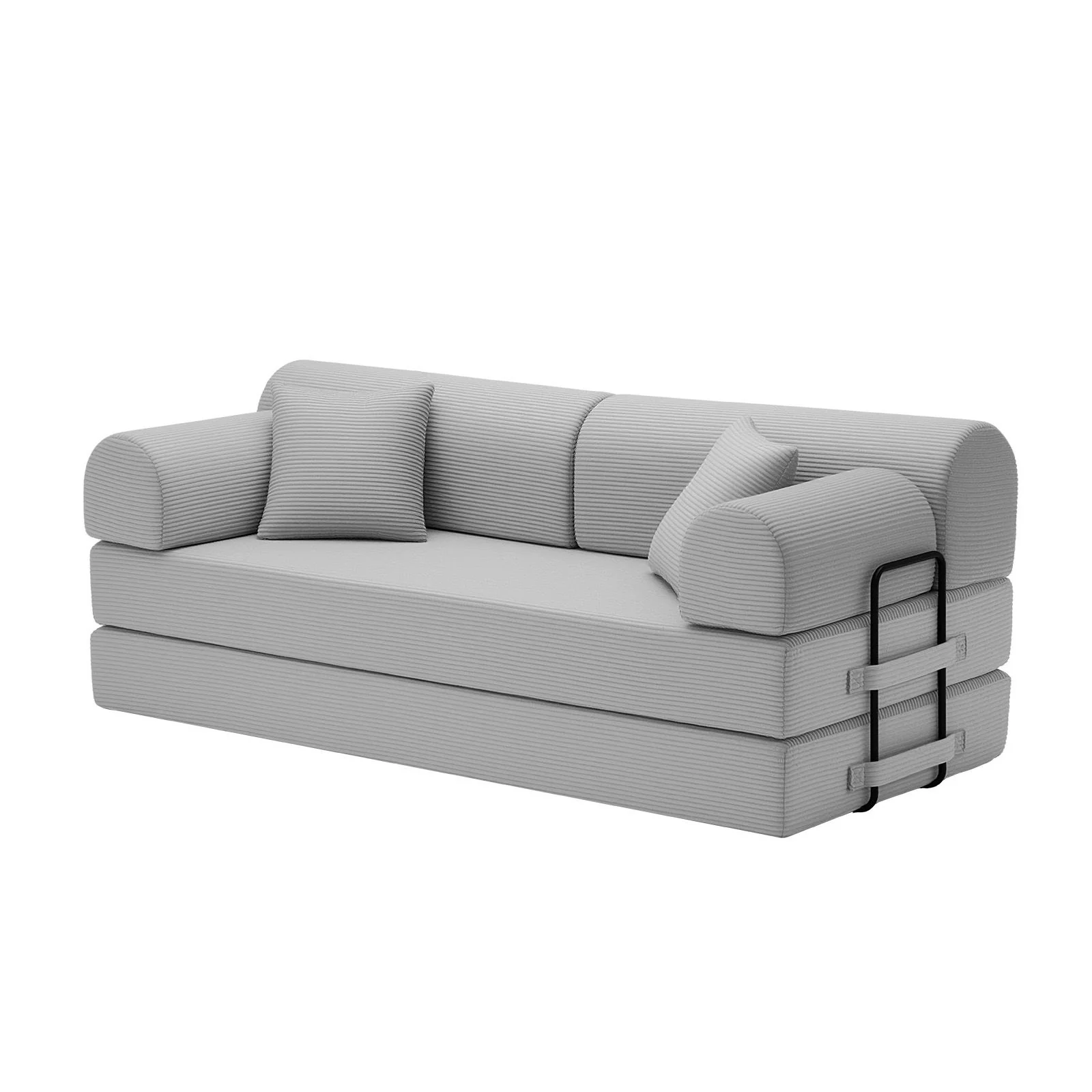 Convertible Sleeper Sofa Bed, Floor Lounge Couch For Living Room - Image 10