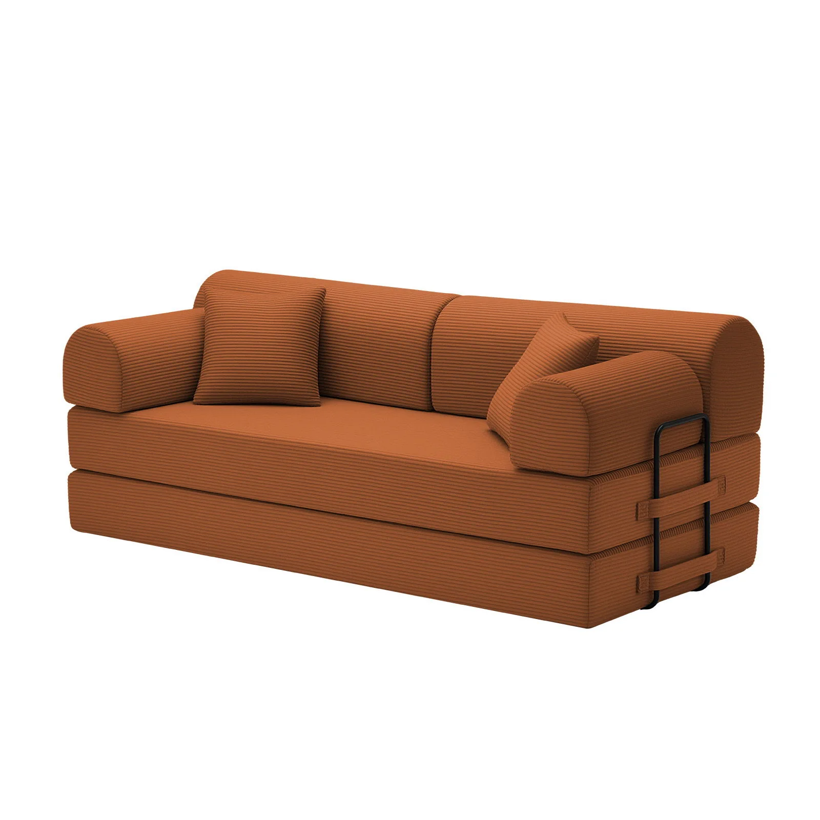 Convertible Sleeper Sofa Bed, Floor Lounge Couch For Living Room - Image 3