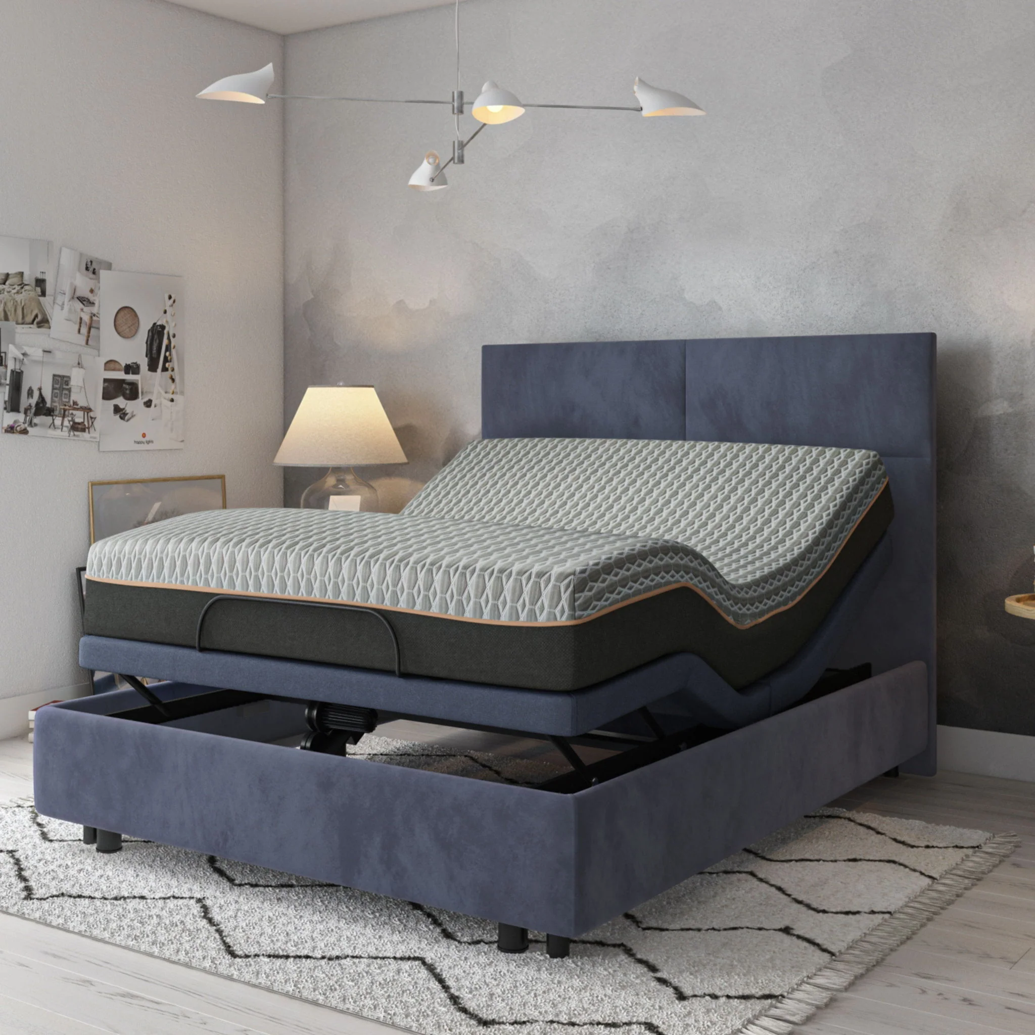 Copper Lux Hybrid - 12" Mattress With Copper Infused Contouring Memory Comfort Layer And Supportive Coil System - Image 3