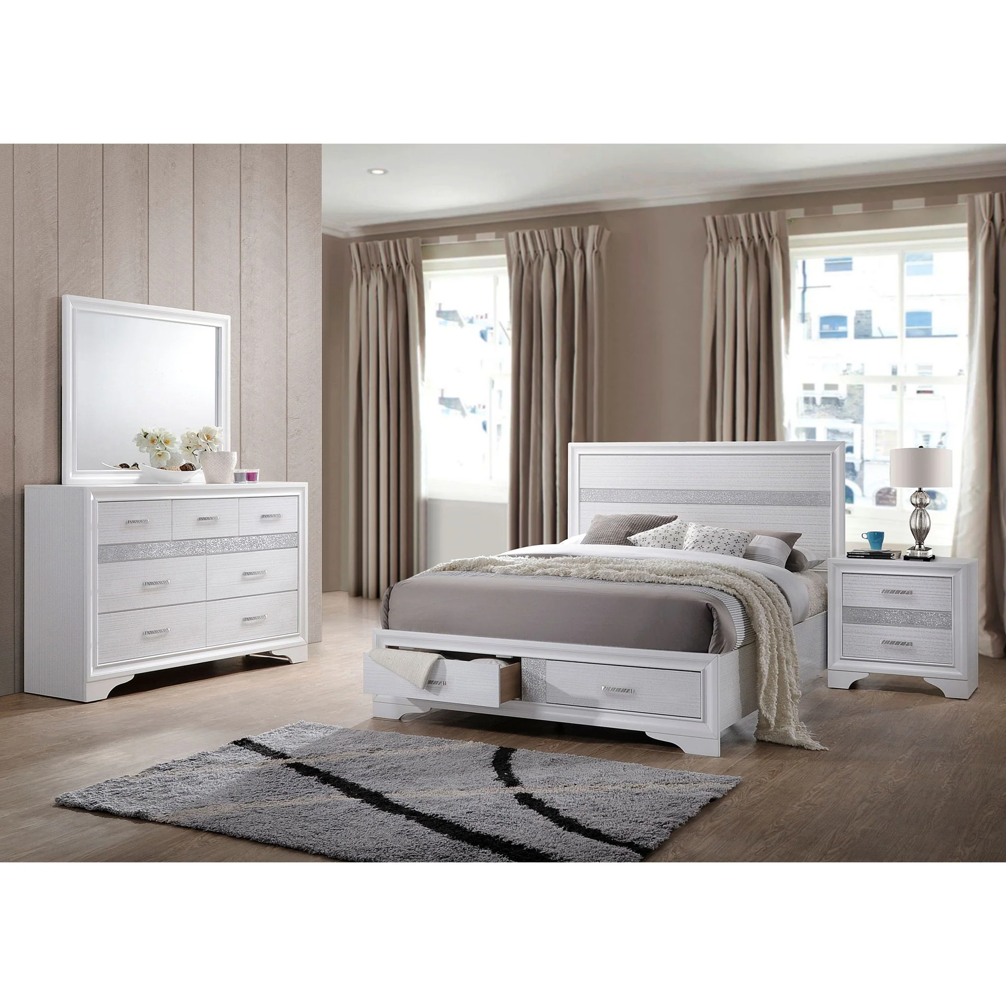Corbin - Glittering Bedroom Set - Image 18