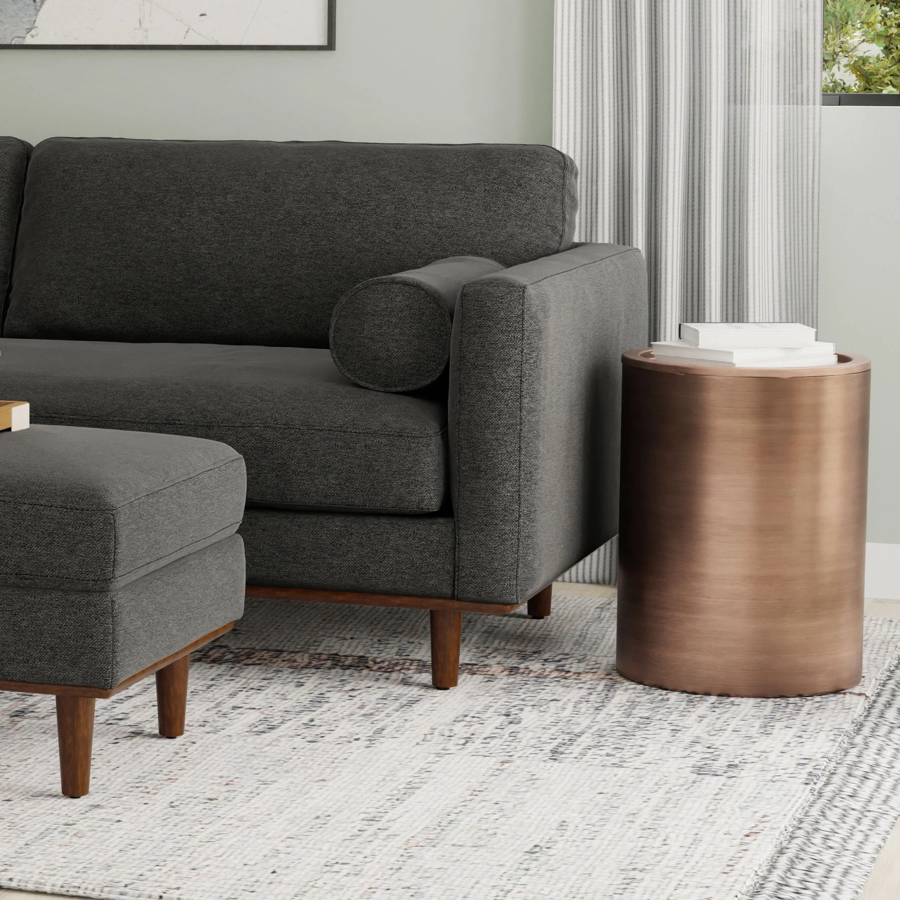 Corbin - Handcrafted Metal Side Table - Image 15
