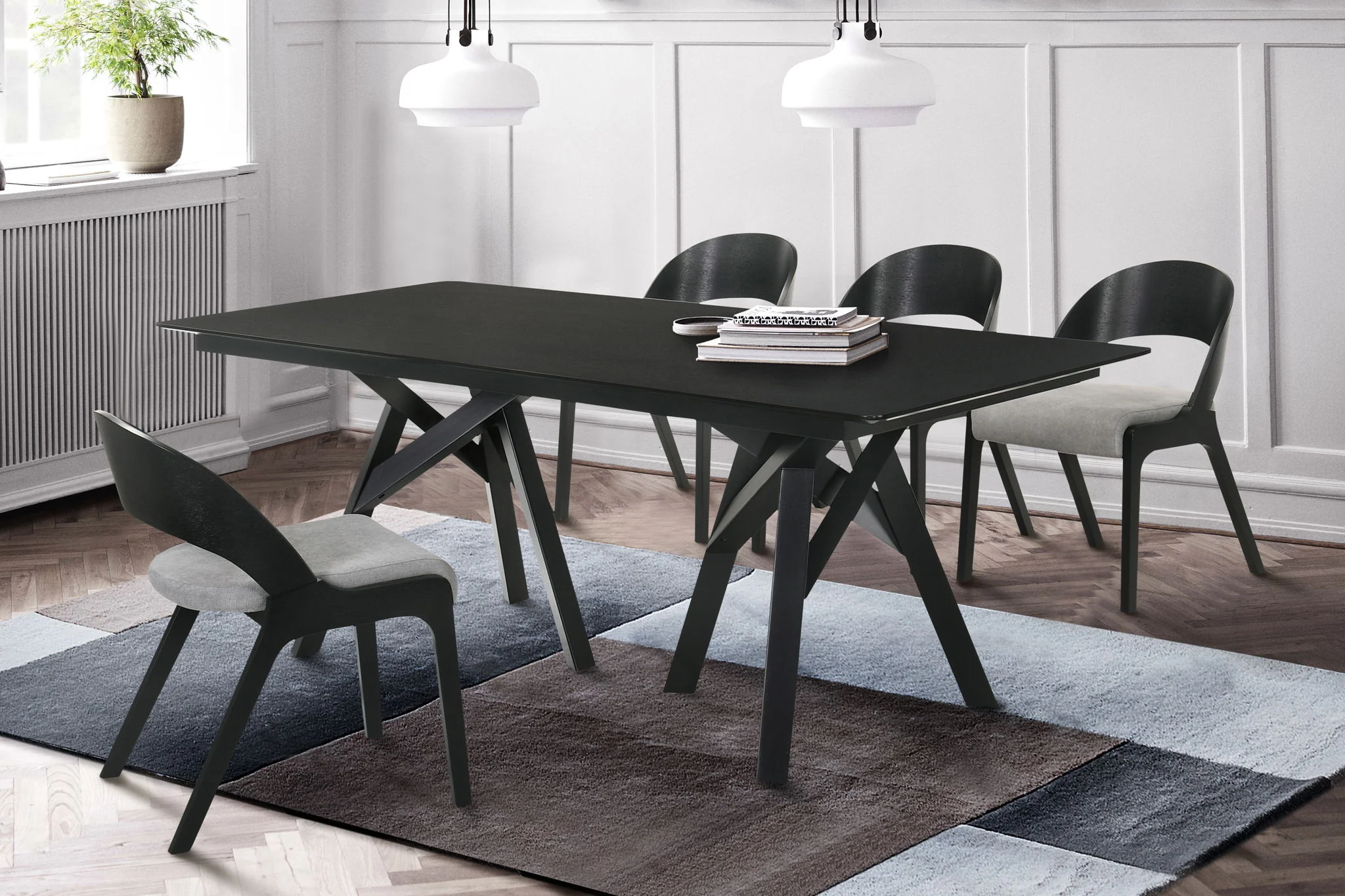 Cortina And Polly - Rectangular Dining Set - Image 11