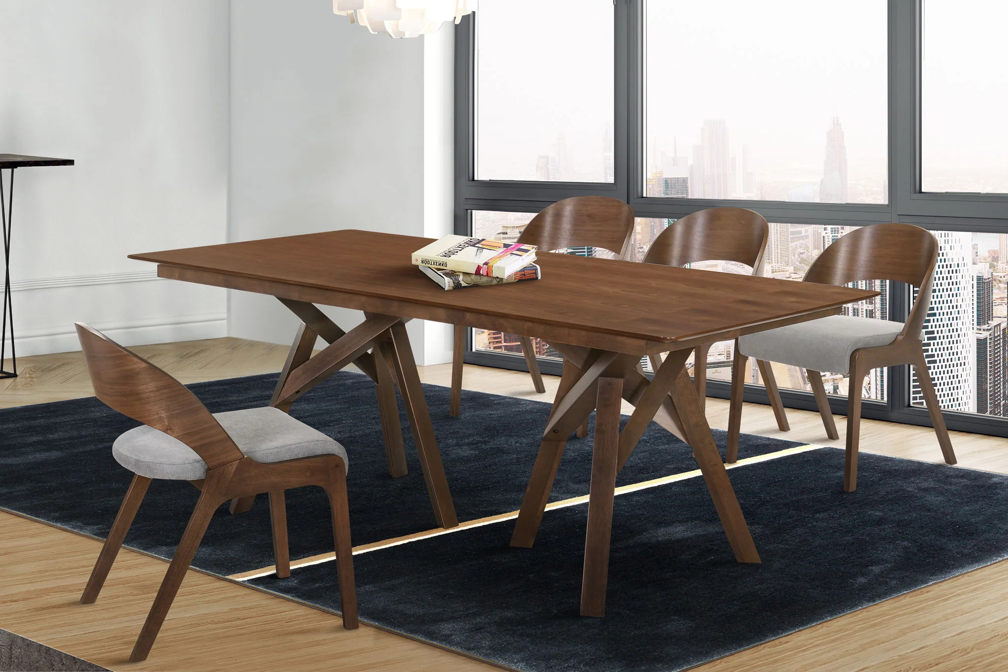Cortina And Polly - Rectangular Dining Set - Image 4
