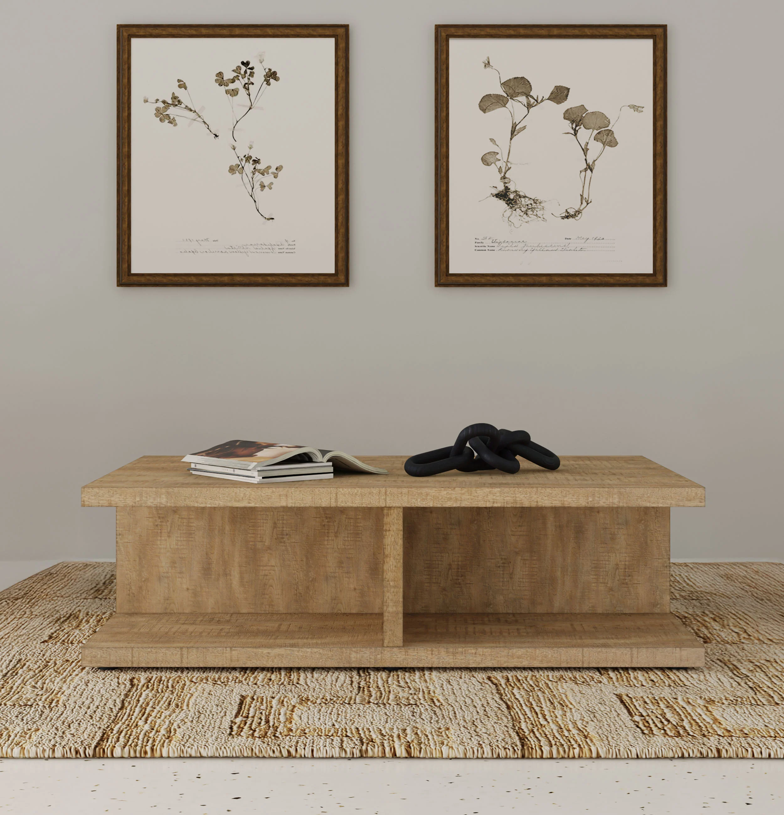 Cortona Square Mango Engineered Wood Cocktail Table - Image 4