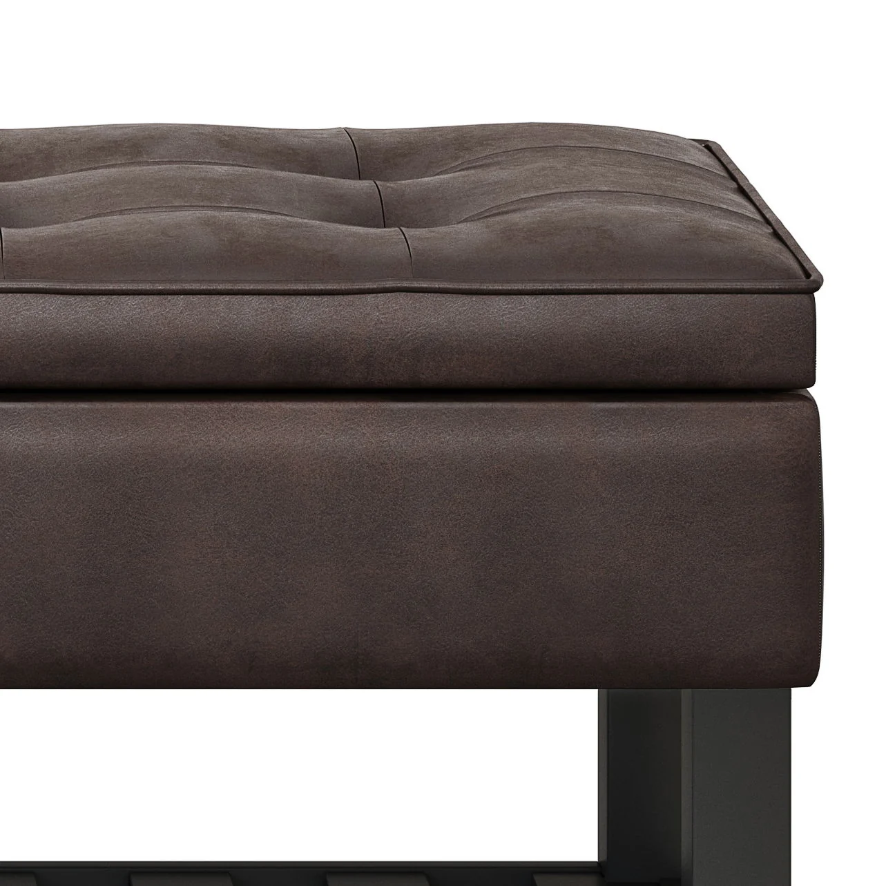 Cosmopolitan - Storage Ottoman Bench With Open Bottom - Image 24