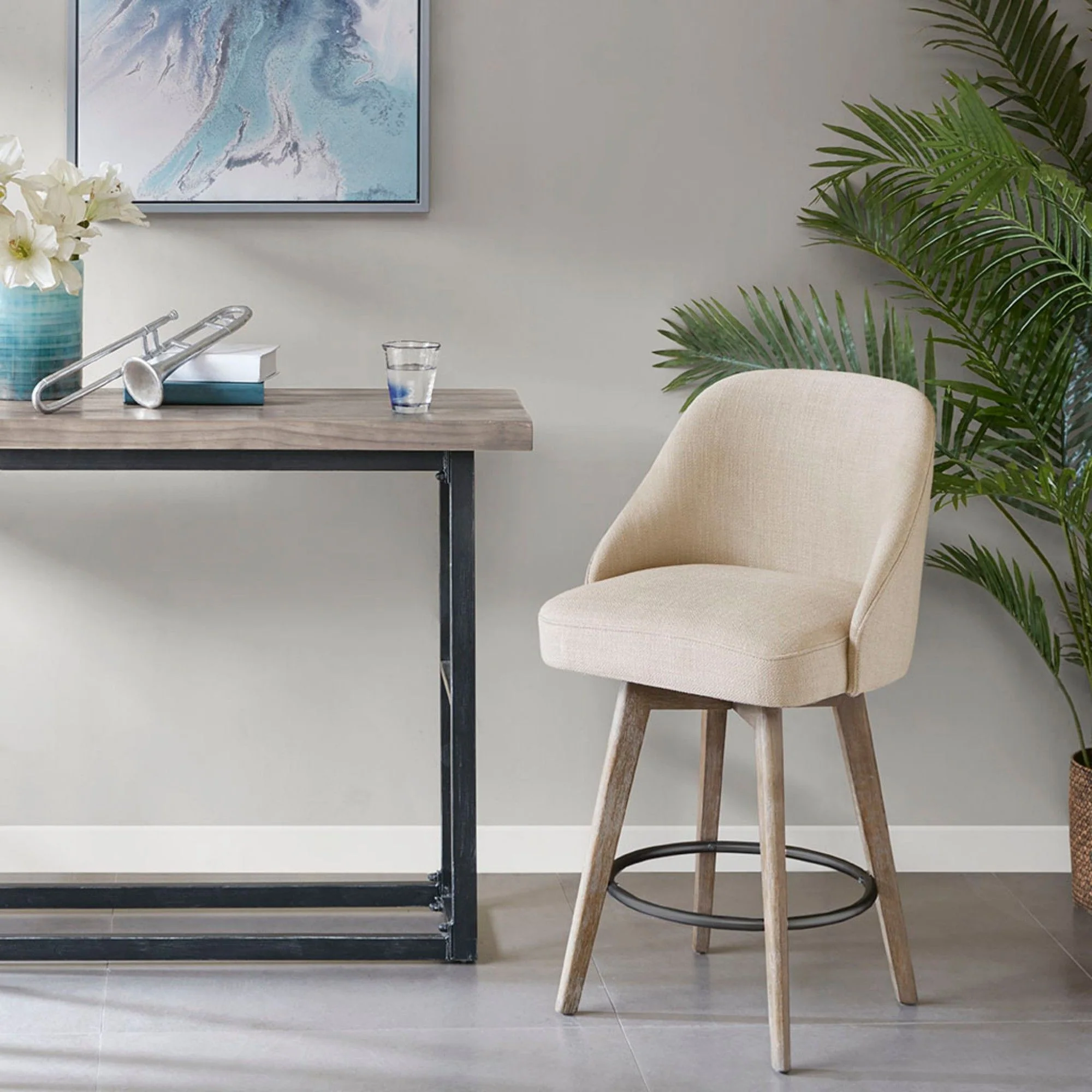 Counter Stool With Swivel Seat - Image 9