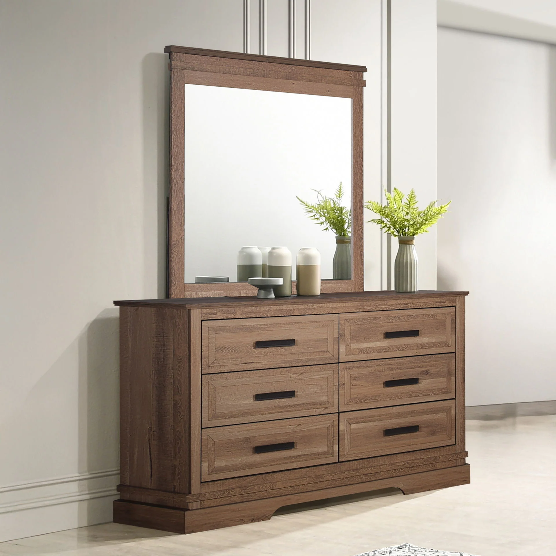 Coventry Hall - Mirror - Pecan - Image 5