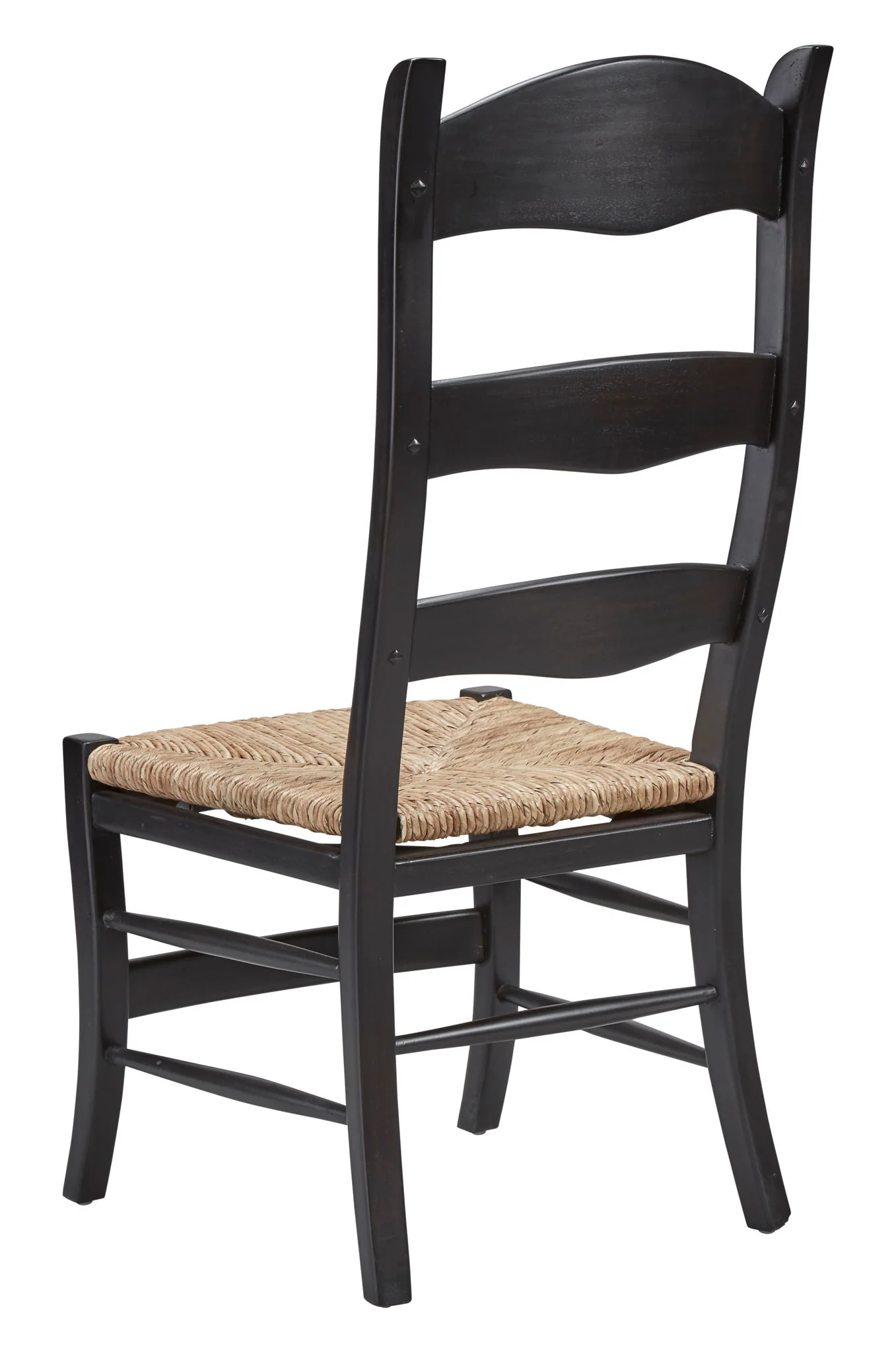 Crawford - Ladderback Side Chair (Set of 2) - Black - Image 3