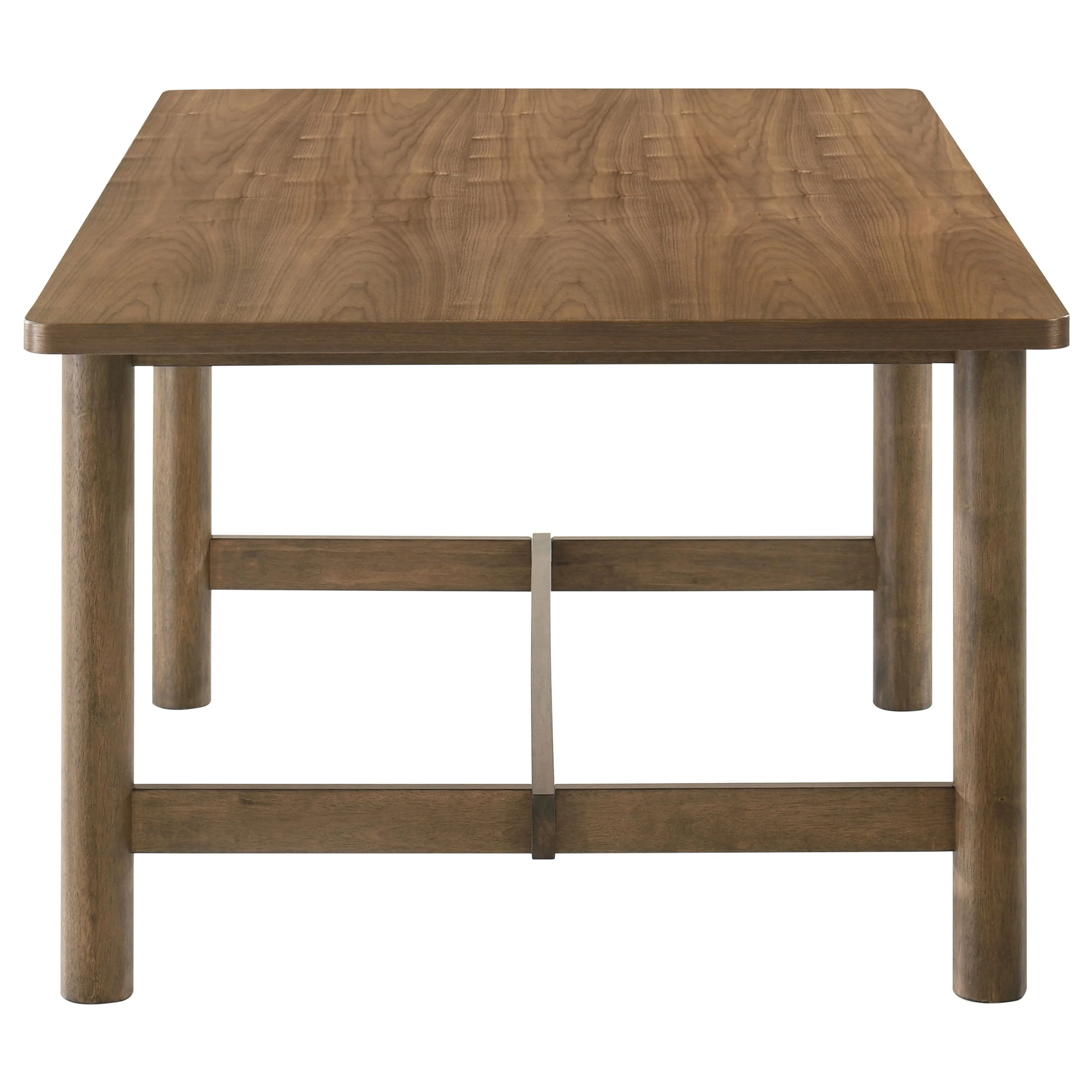 Crestmore 71-Inch Rectangular Walnut Dining Table - Image 5
