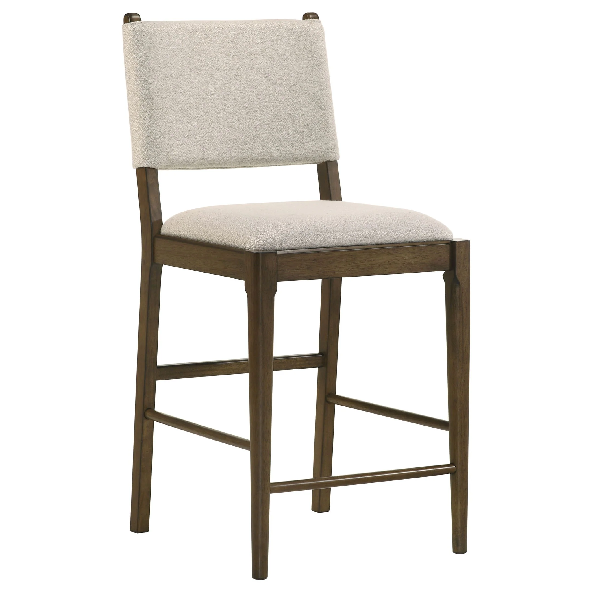 Crispin - 5 Piece Counter Height Dining Set With Upholstered Chairs - Brown - Image 7