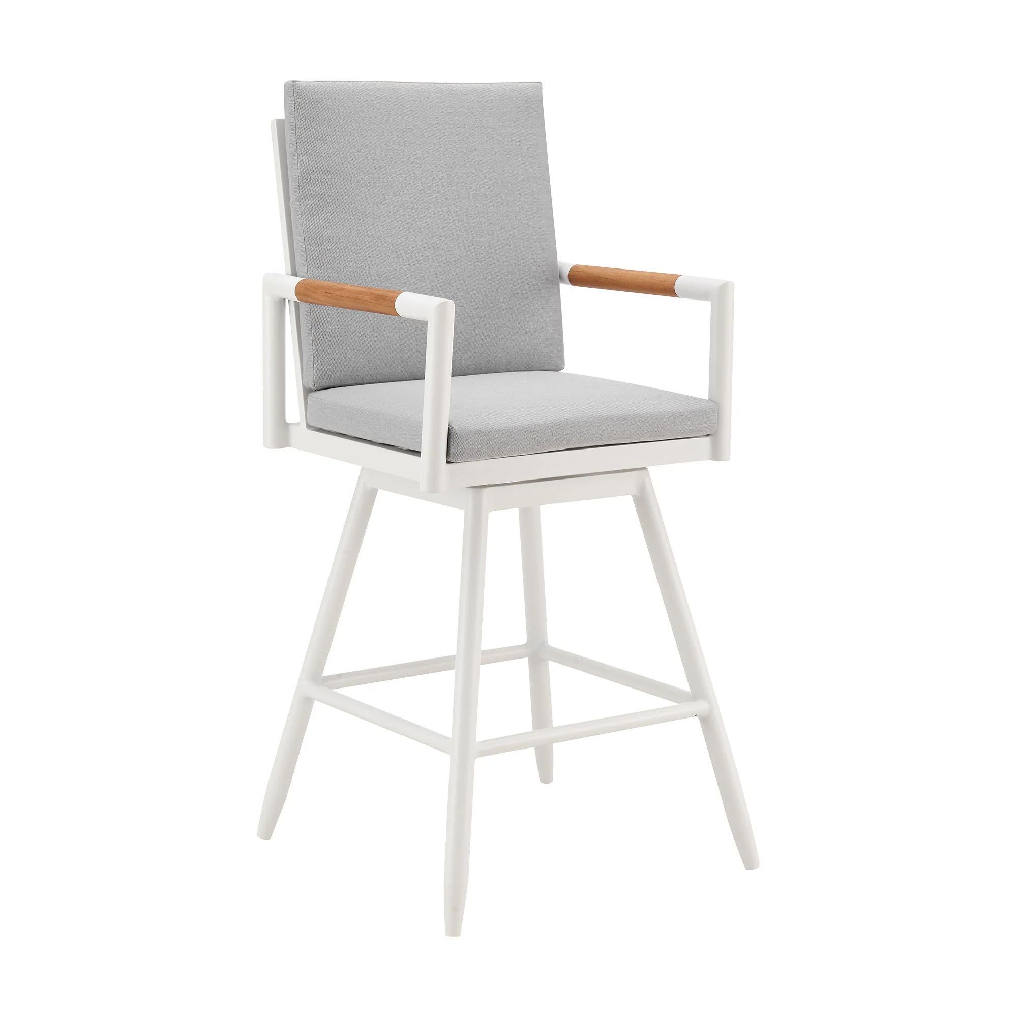 Crown - Outdoor Patio Swivel Bar Stool - Image 3