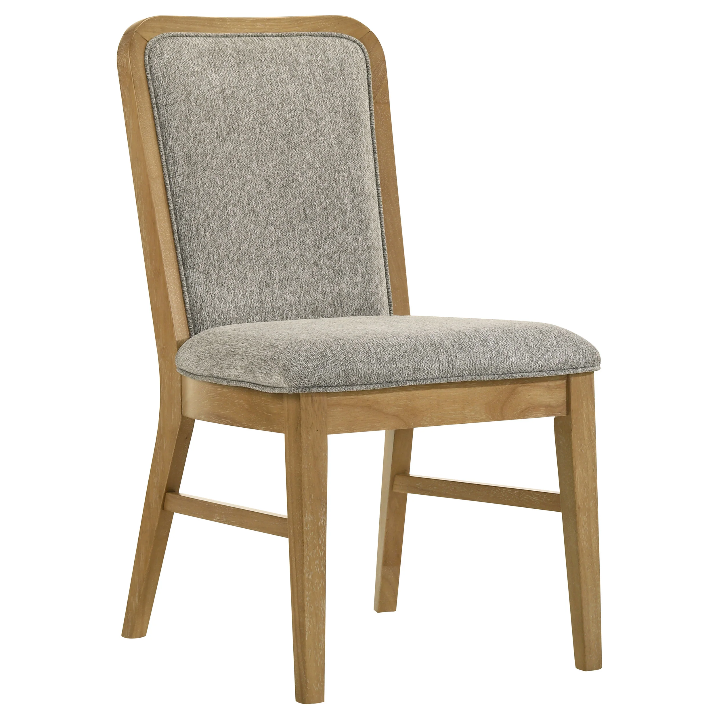 Croyden 7-Piece Dining Set, Weathered Natural with Grey Chairs - Image 6