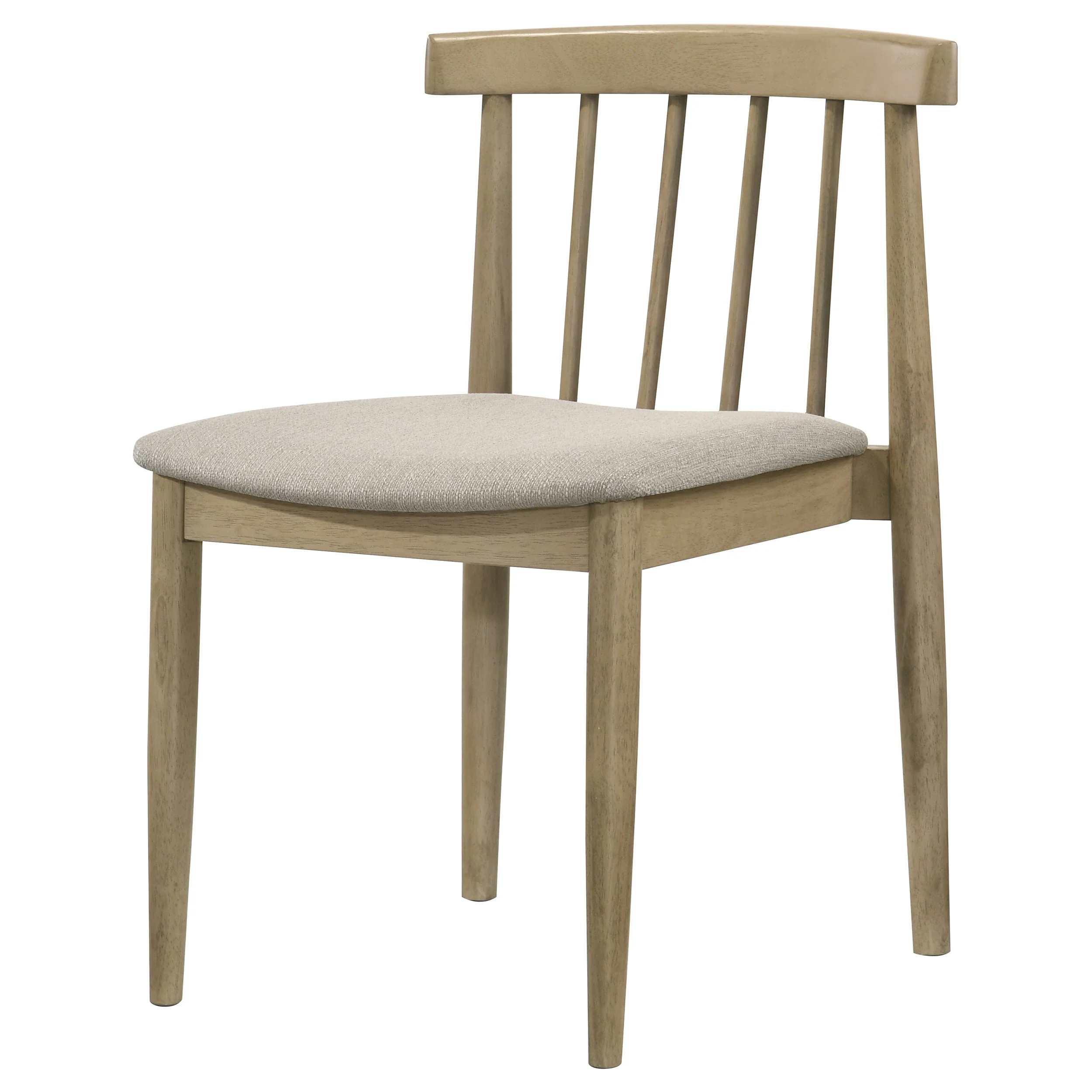 Cullen Dining Side Chair - Natural Oak & Wheat (Set of 2) - Image 5