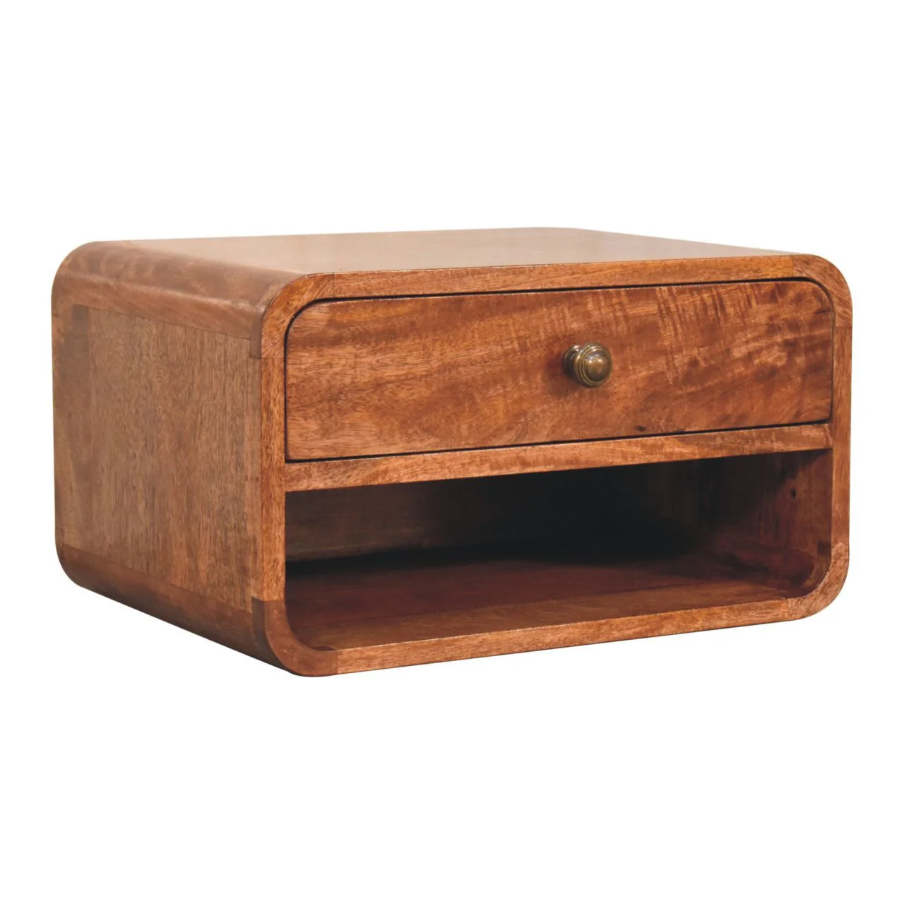 Curve Upper Slot Floating Nightstand - Image 26