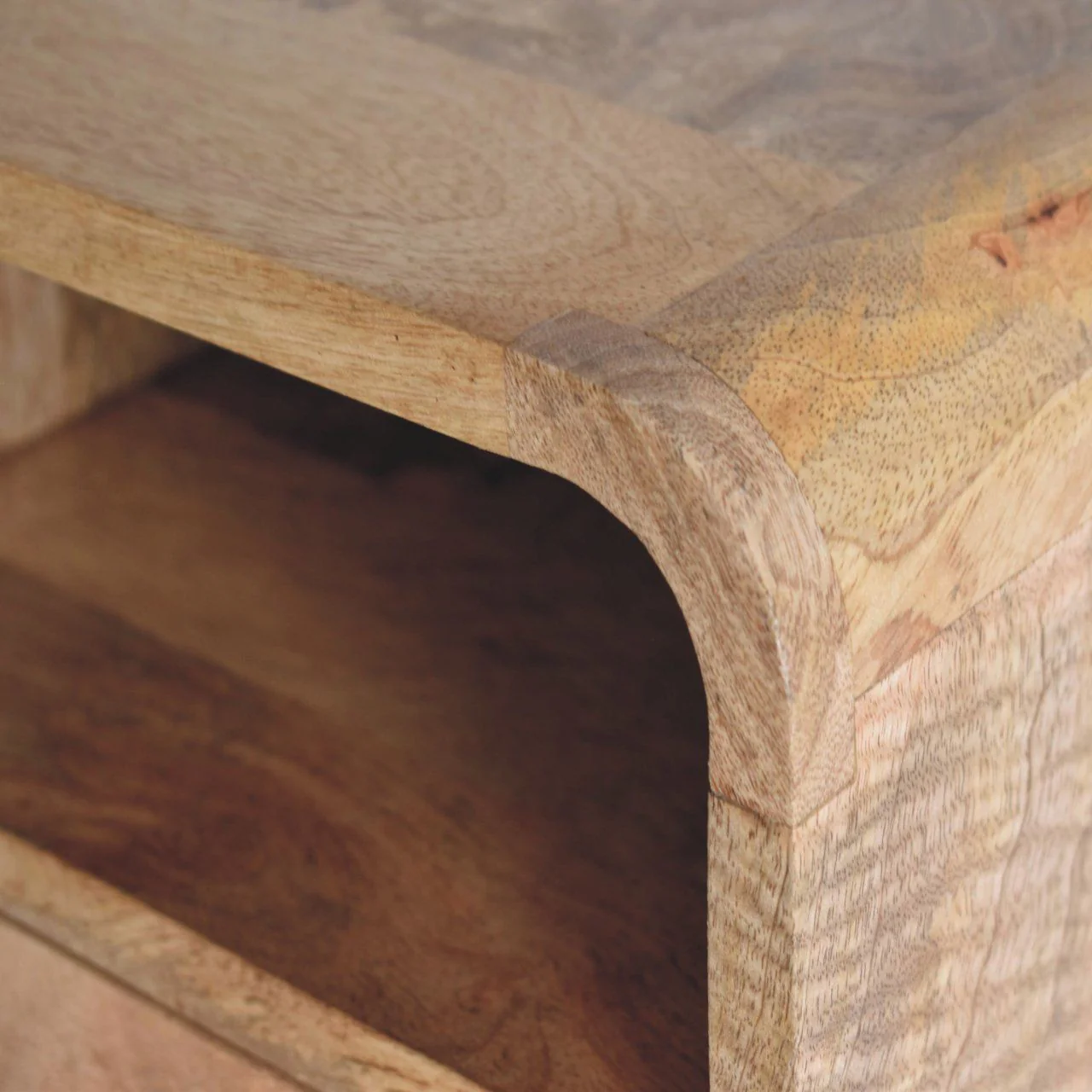 Curved Upper Slot Floating Nightstand - Image 18