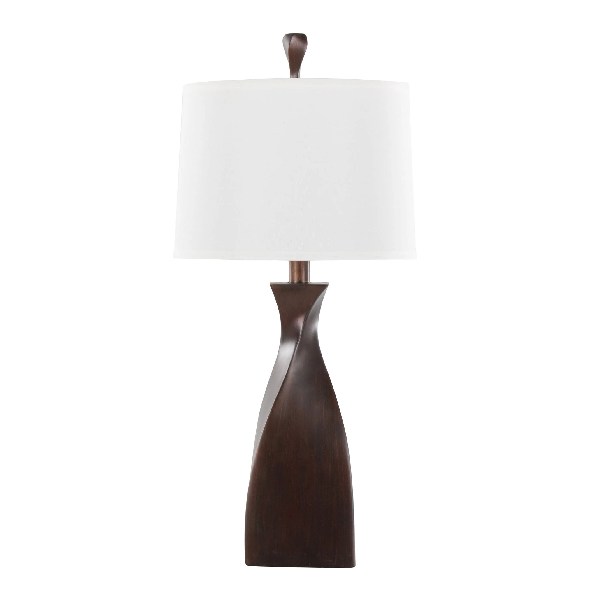 Curvo - Contemporary Polyresin Table Lamp (Set of 2) - Image 9
