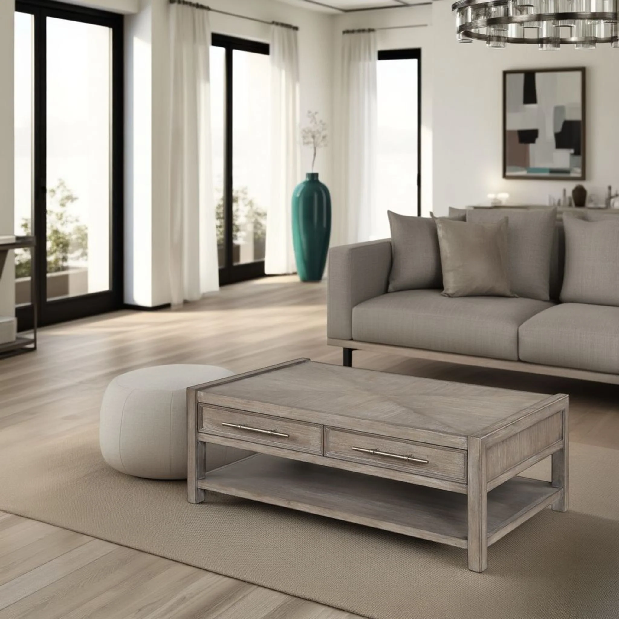 Cypress Lane - Coffee Table - White Oak - Image 6