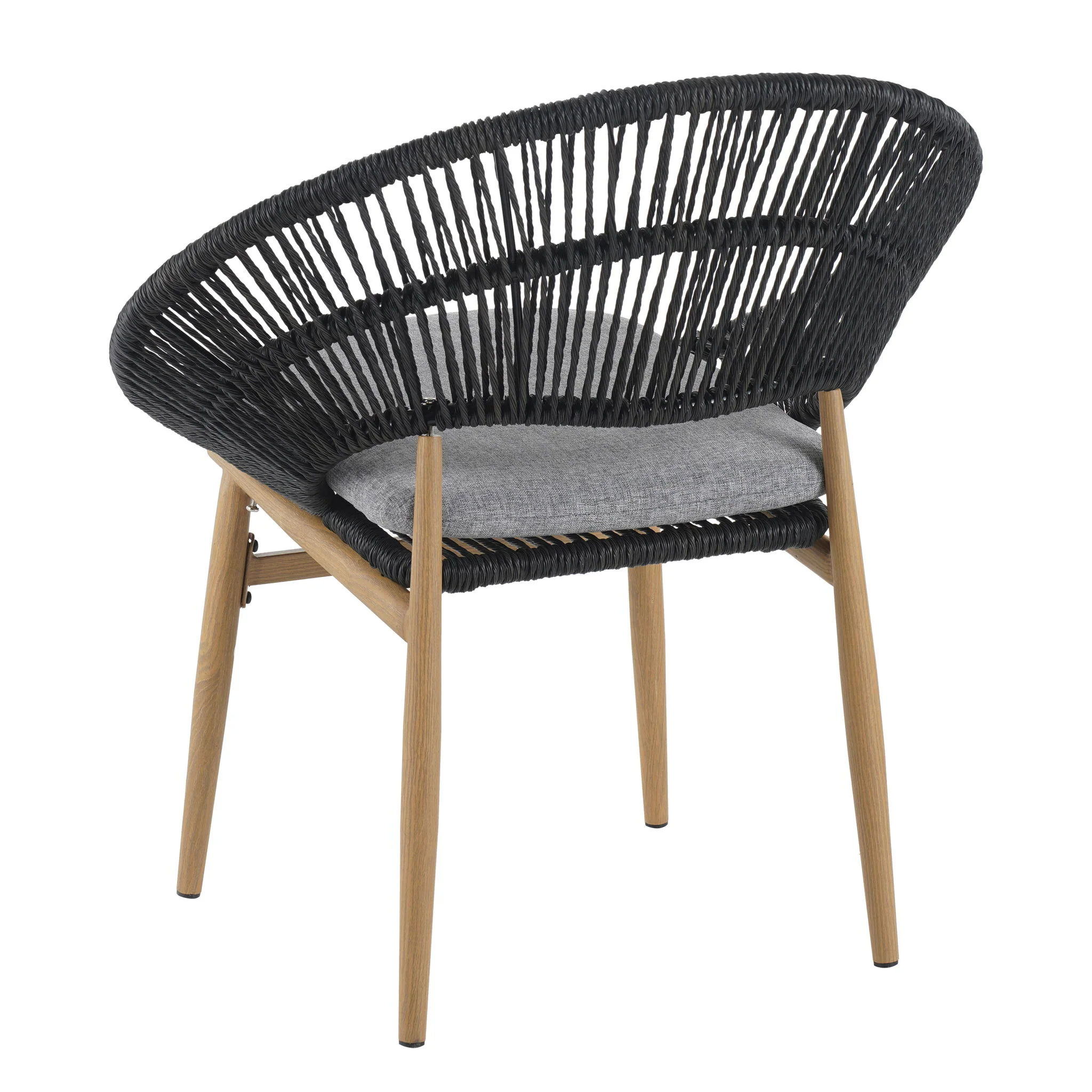 Cyril - Outdoor Papasan Style Dining Chair (Set of 2) - Image 18