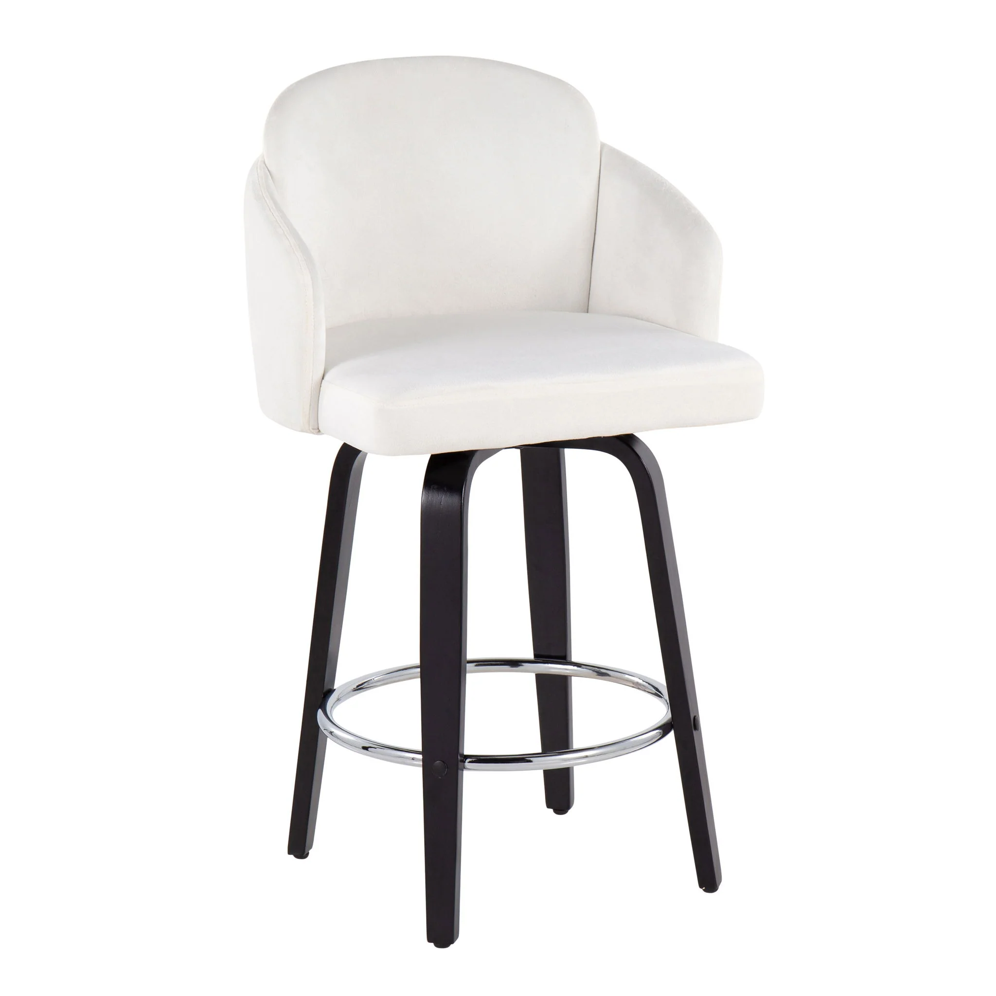 Dahlia - Contemporary Counter Stool Round Footrest (Set of 2) - Image 29