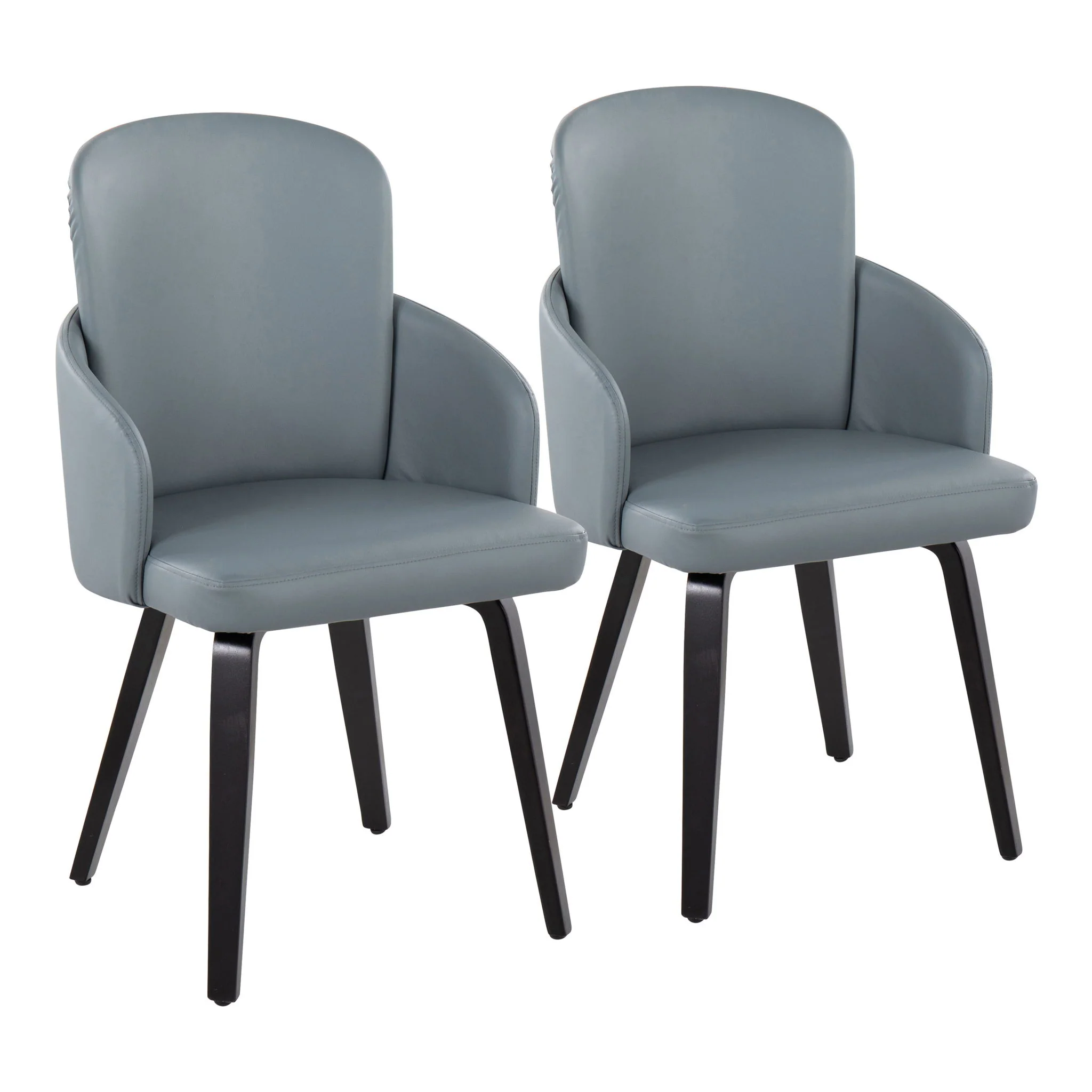 Dahlia - Contemporary Elegant Dining Chair (Set of 2) - Image 4