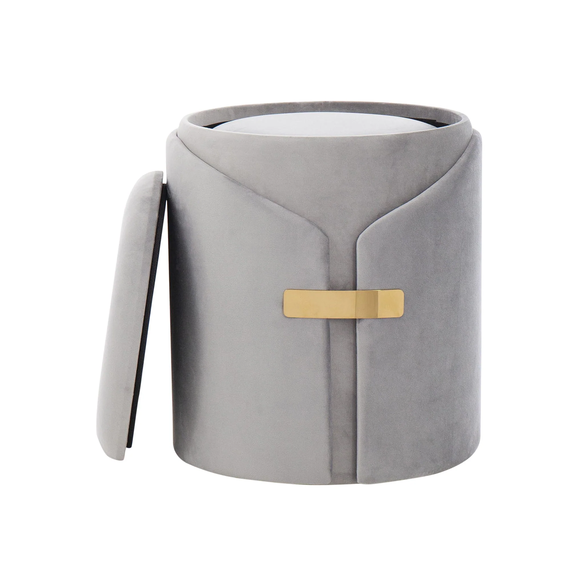 Dahlia - Contemporary / Glam Nesting Ottoman Set - Image 12