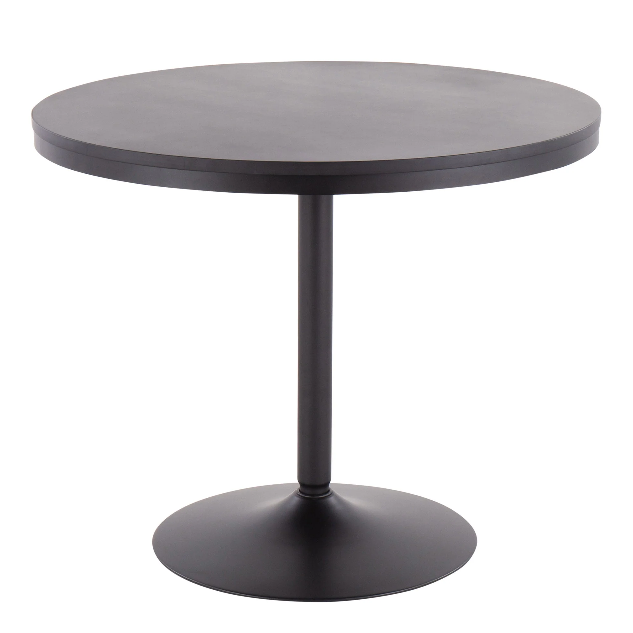 Dakota Winston - 5 Piece Contemporary Dining Set - Black / Brown / Dark Walnut - Image 3