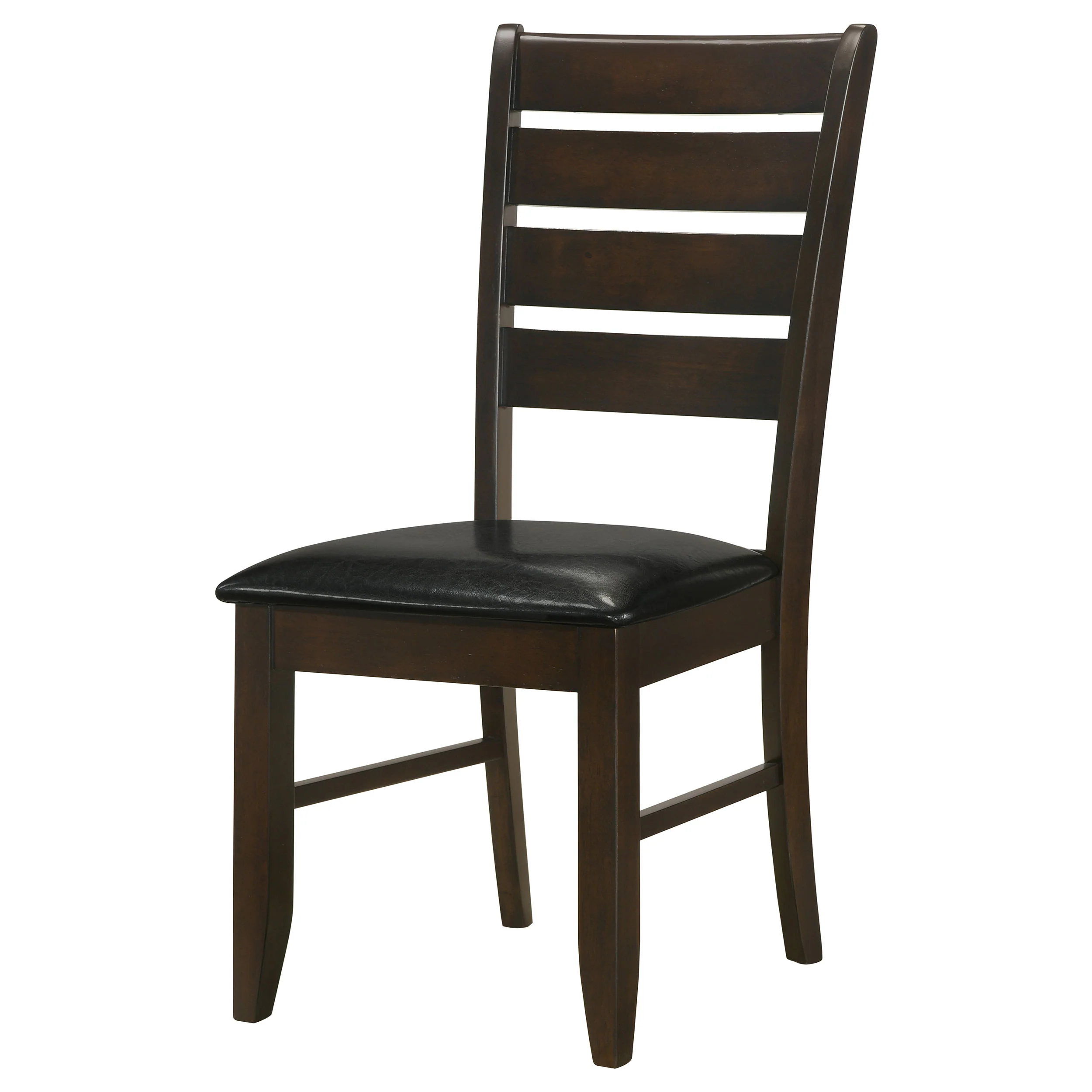 Dalila Wood Dining Side Chair Cappuccino - Set of 2 - Image 3