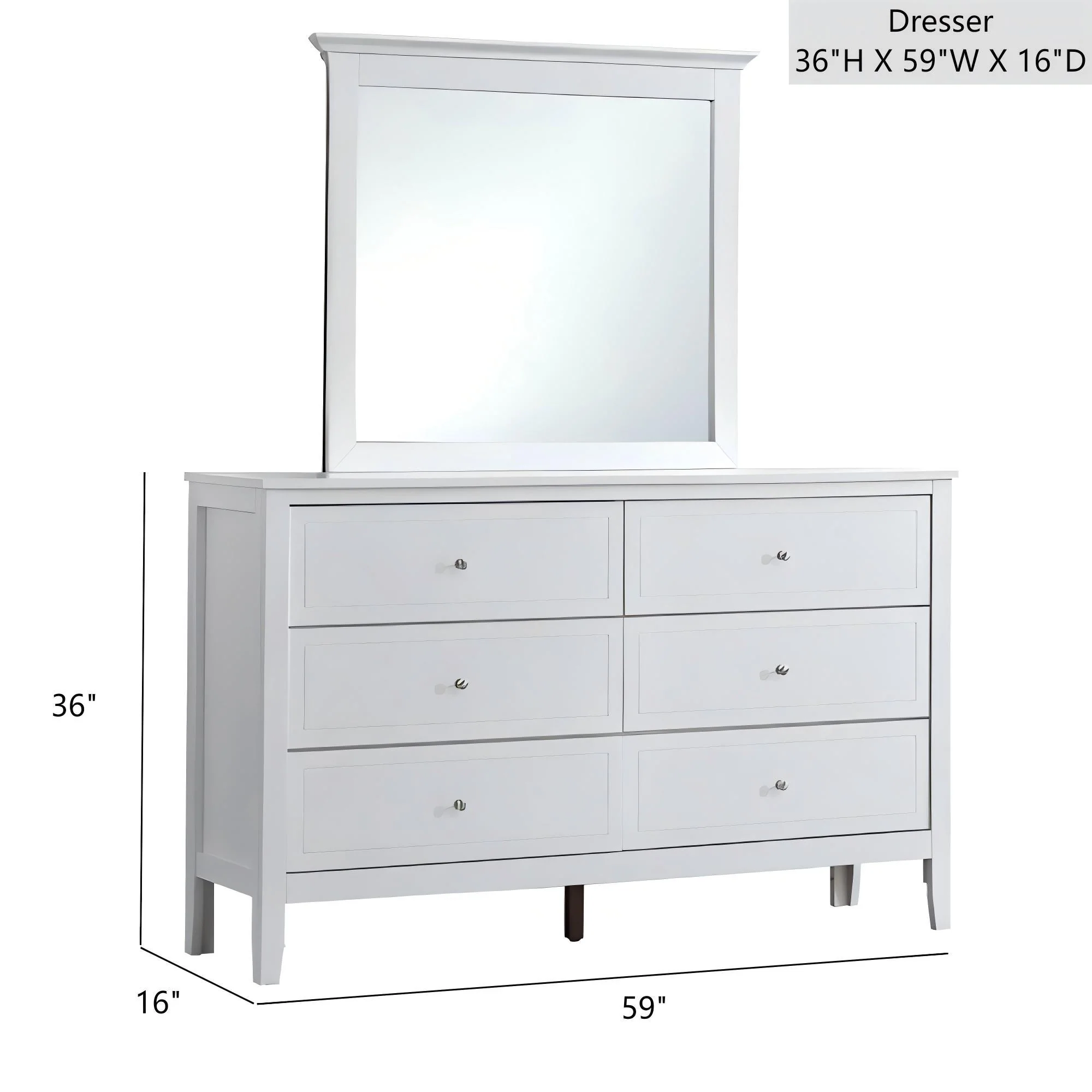 Daniel - Dresser, 6 Drawer - Image 18