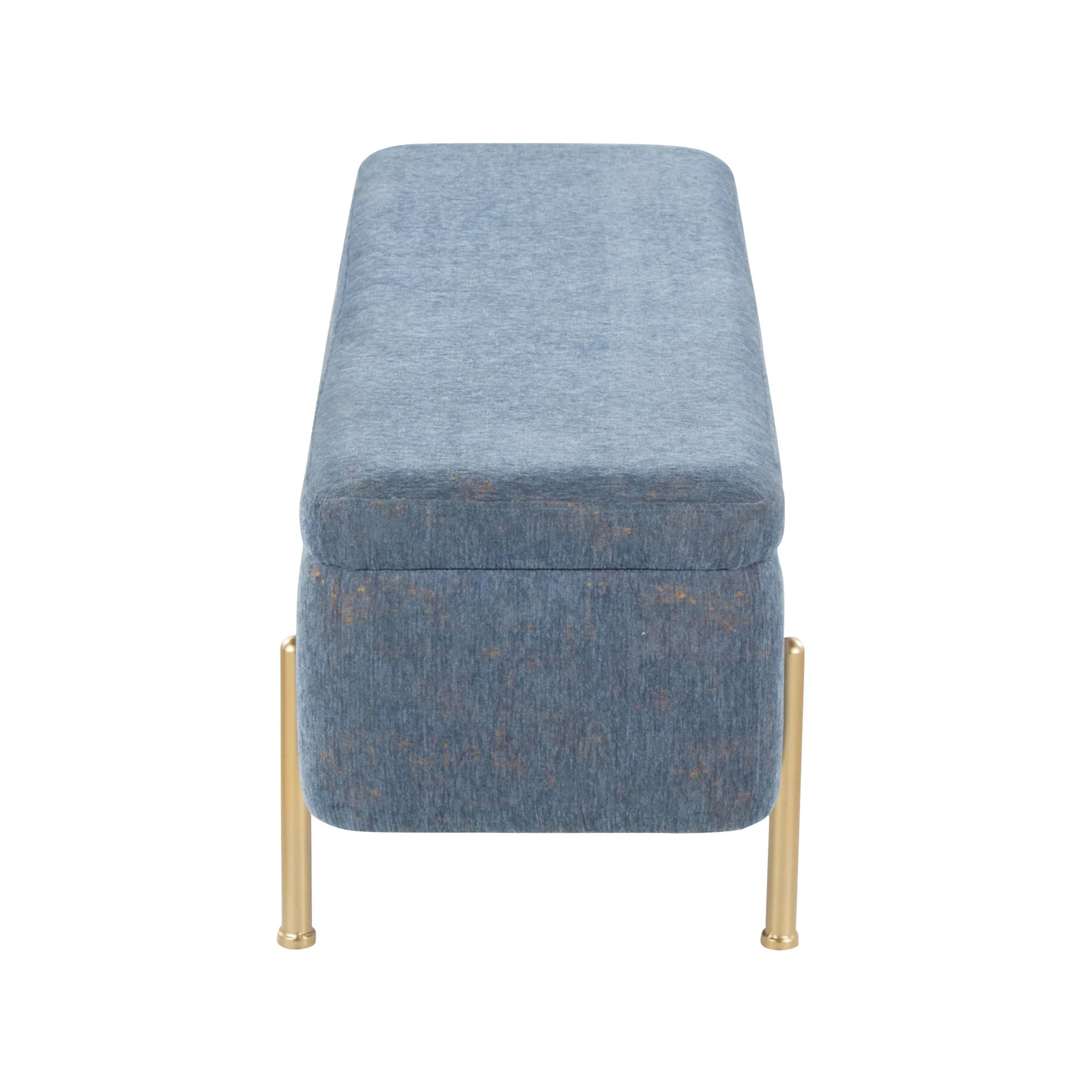 Daniella - Contemporary Bench - Gold / Blue - Image 8