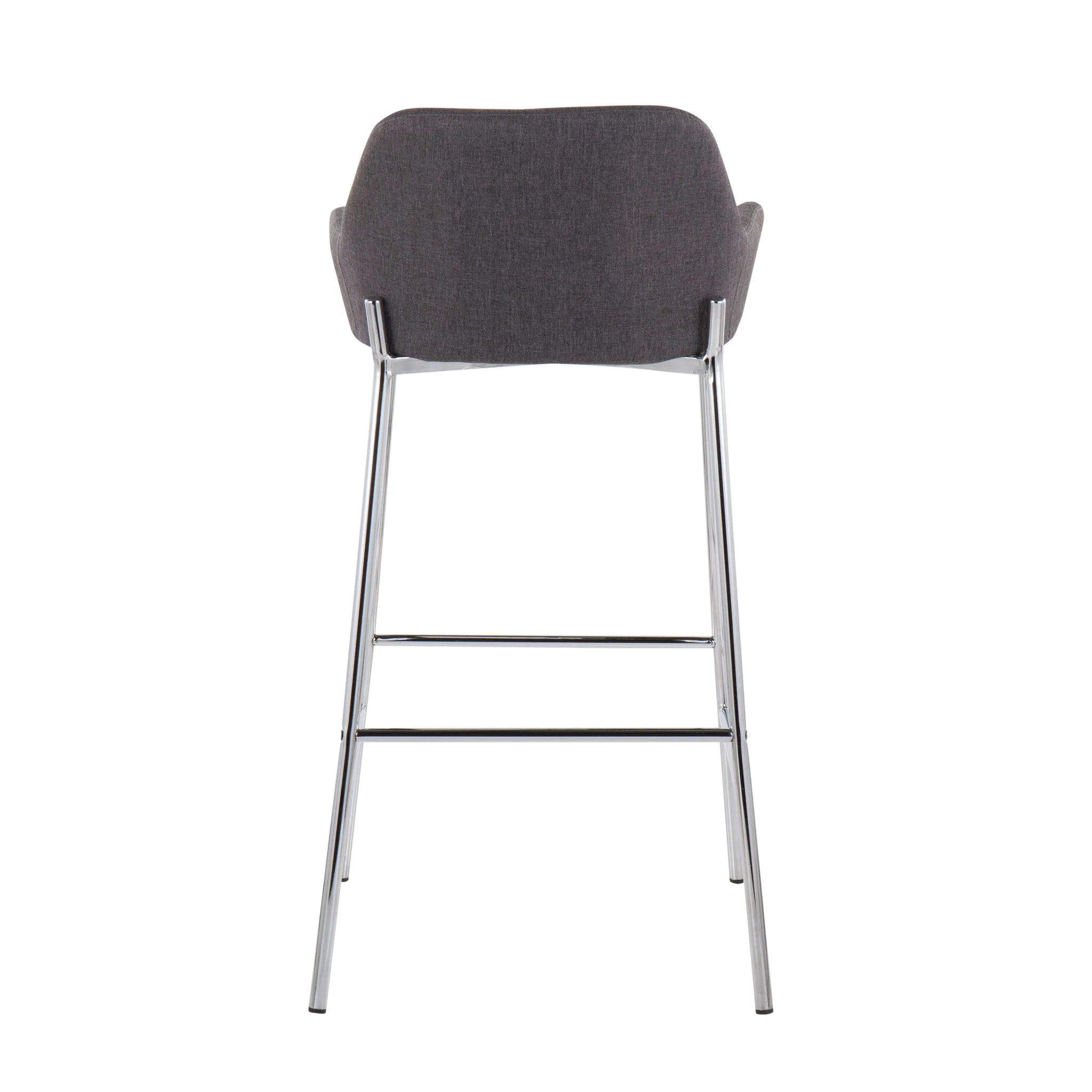 Daniella - Contemporary Fixed Height Bar Stool (Set of 2) - Image 4