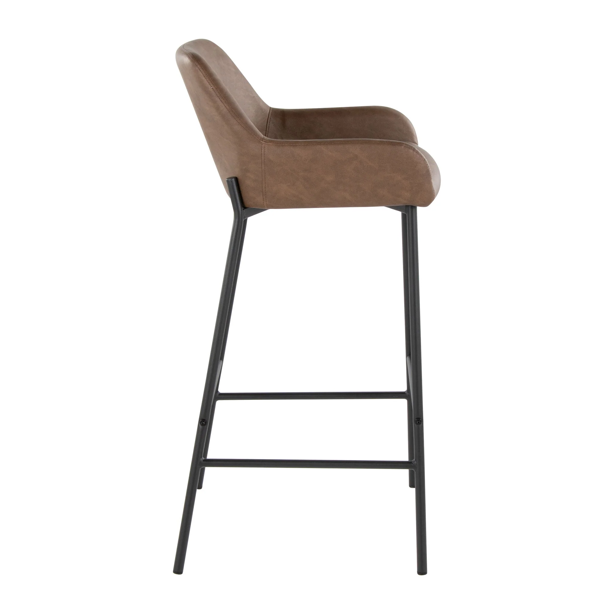 Daniella - Contemporary Fixed Height Barstool (Set of 2) - Image 5