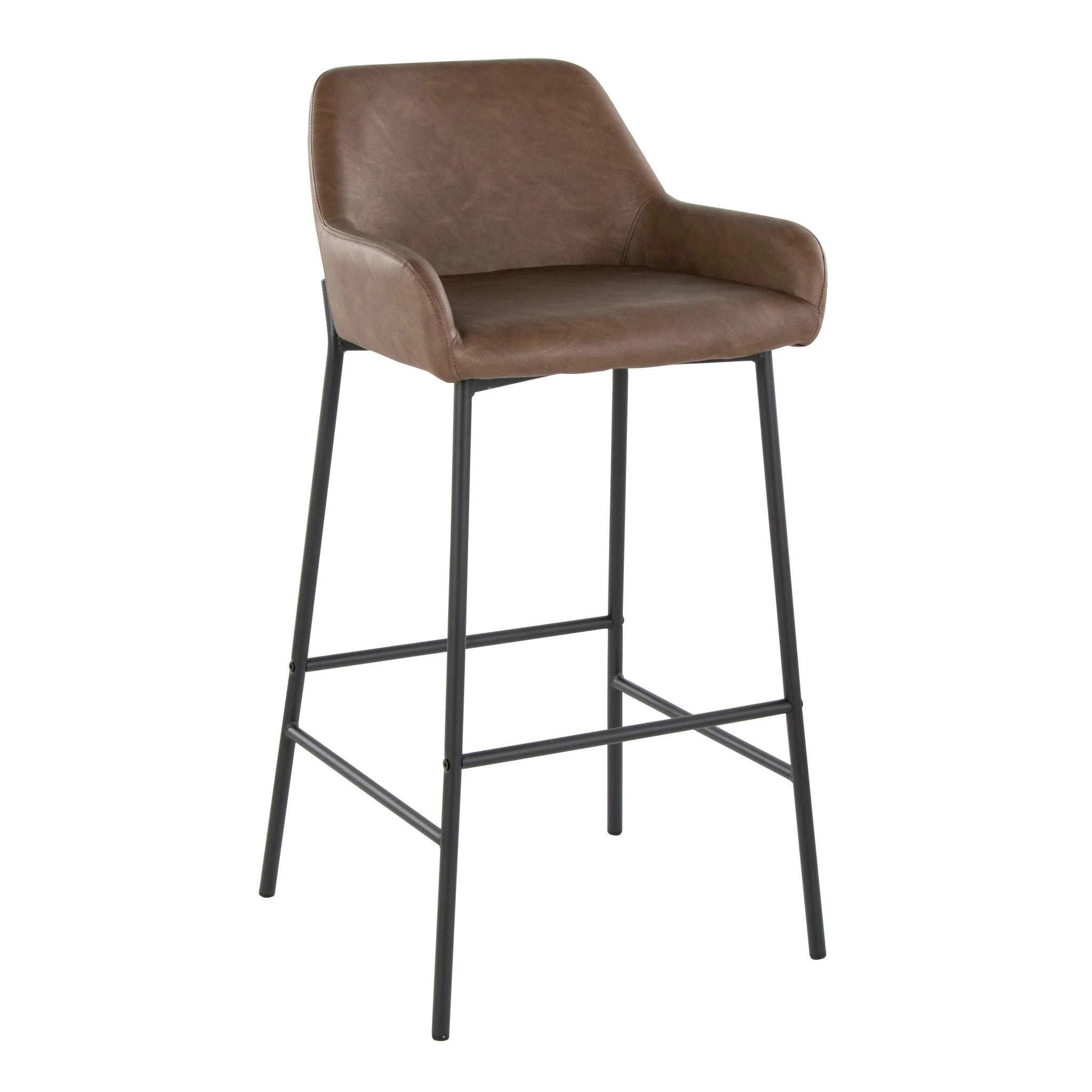 Daniella - Contemporary Fixed Height Barstool (Set of 2) - Image 6