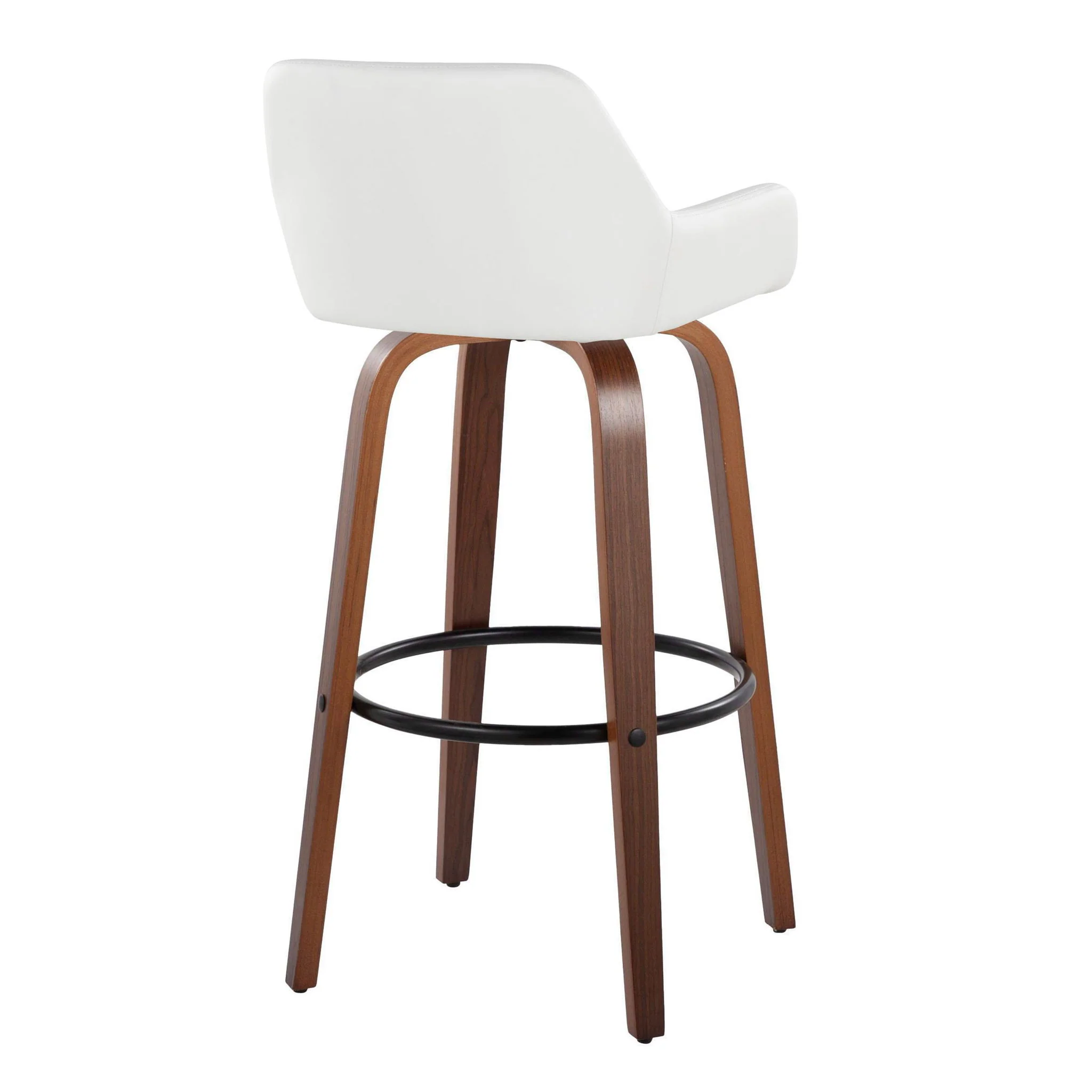 Daniella - Contemporary Fixed Height, Barstool & Swivel And Round Footrest (Set of 2) - Image 21