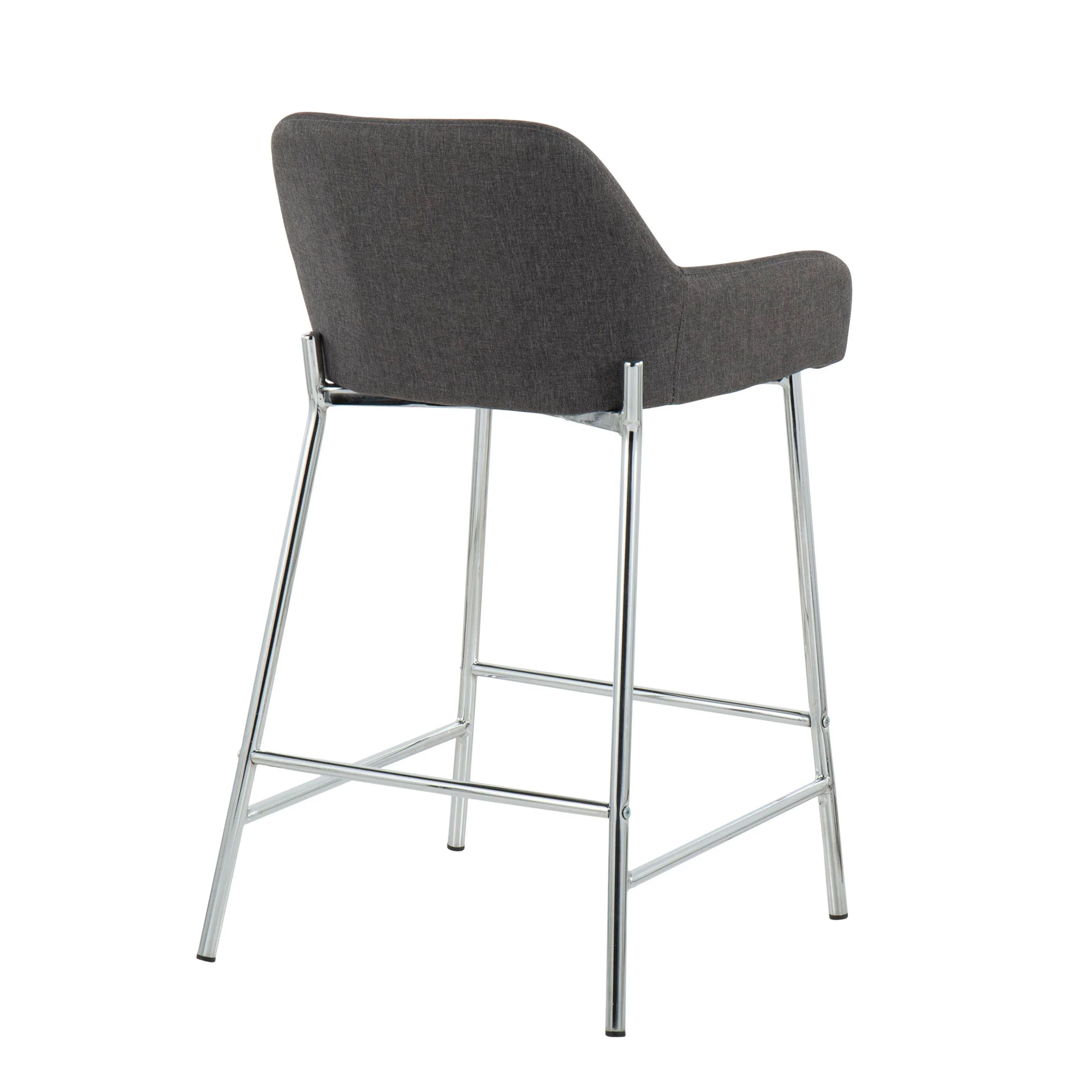 Daniella - Contemporary Fixed Height Counter Stool With Metal Legs (Set of 2) - Image 12
