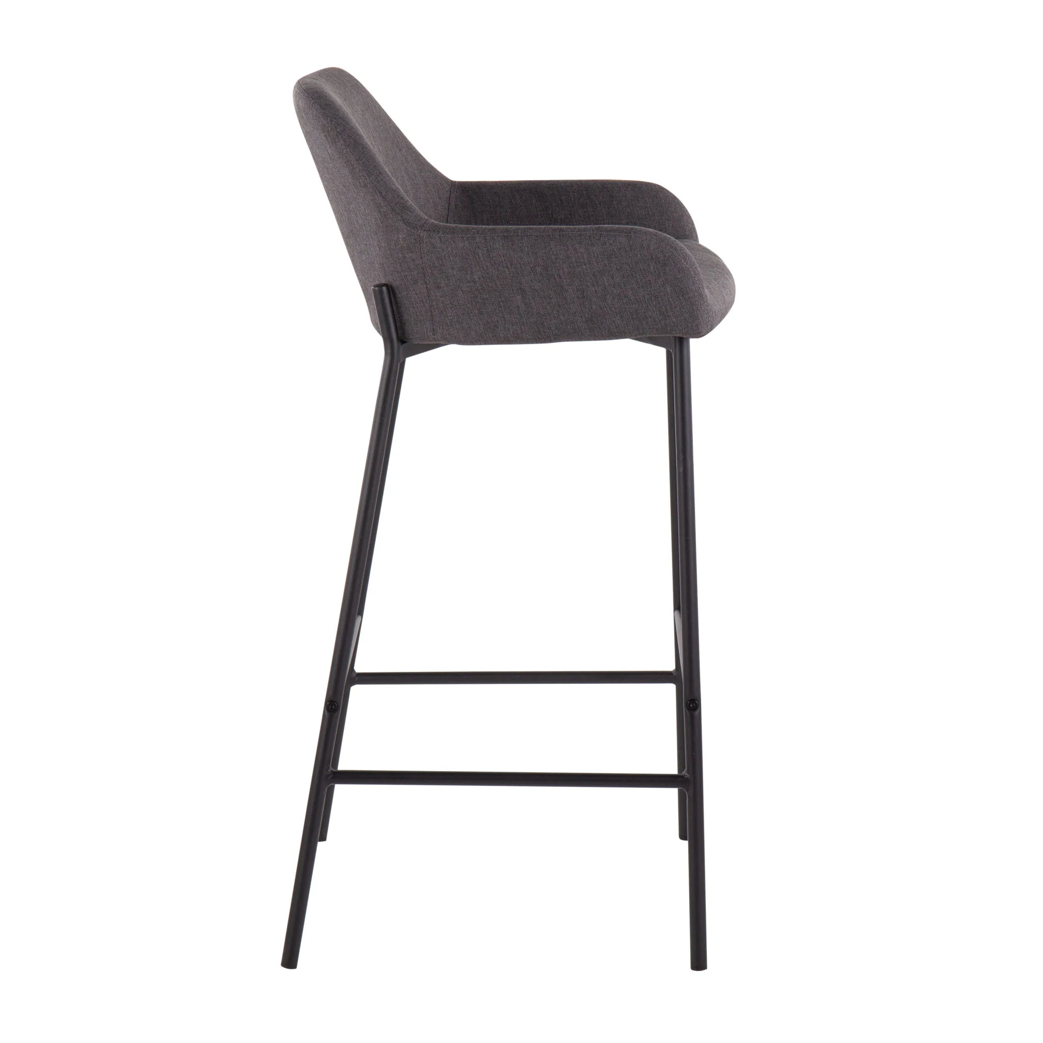 Daniella - Industrial Fixed Height Bar Stool (Set of 2) - Image 8