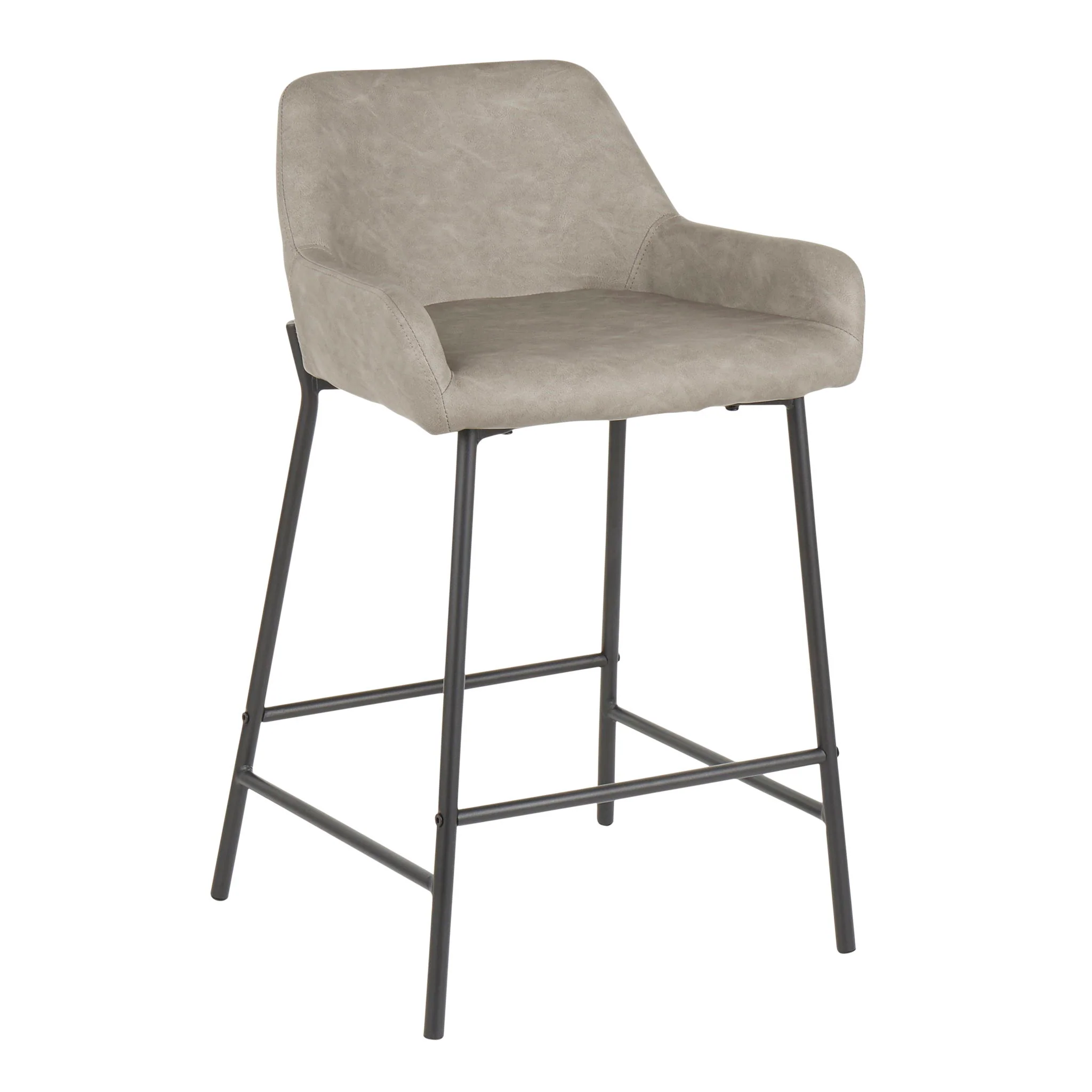 Daniella - Industrial Fixed Height Counter Stool (Set of 2) - Image 14