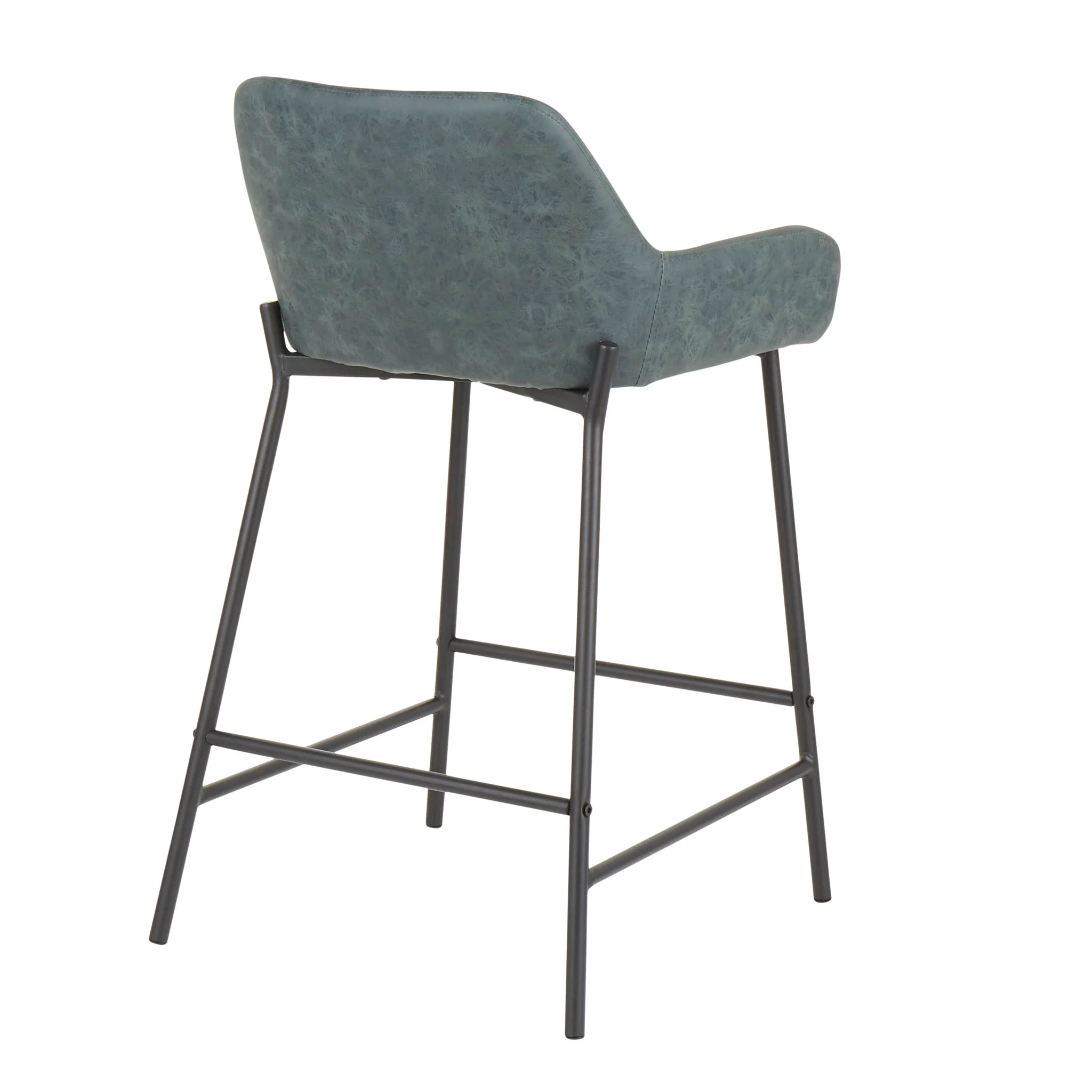 Daniella - Industrial Fixed Height Counter Stool (Set of 2) - Image 19