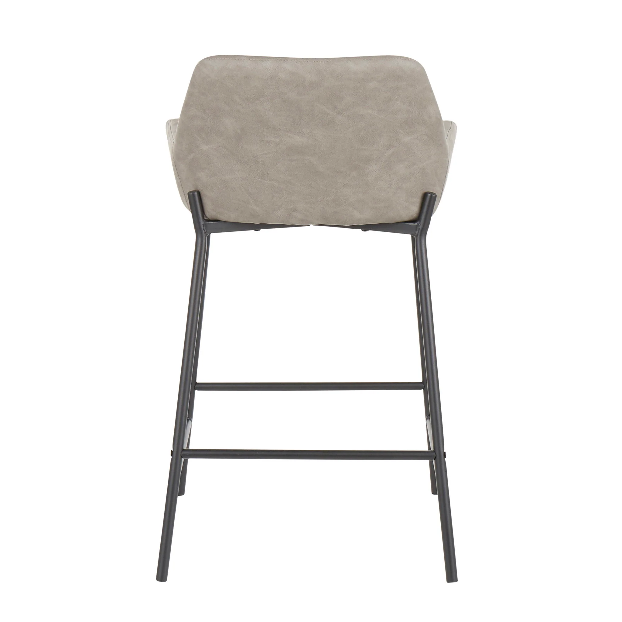 Daniella - Industrial Fixed Height Counter Stool (Set of 2) - Image 9