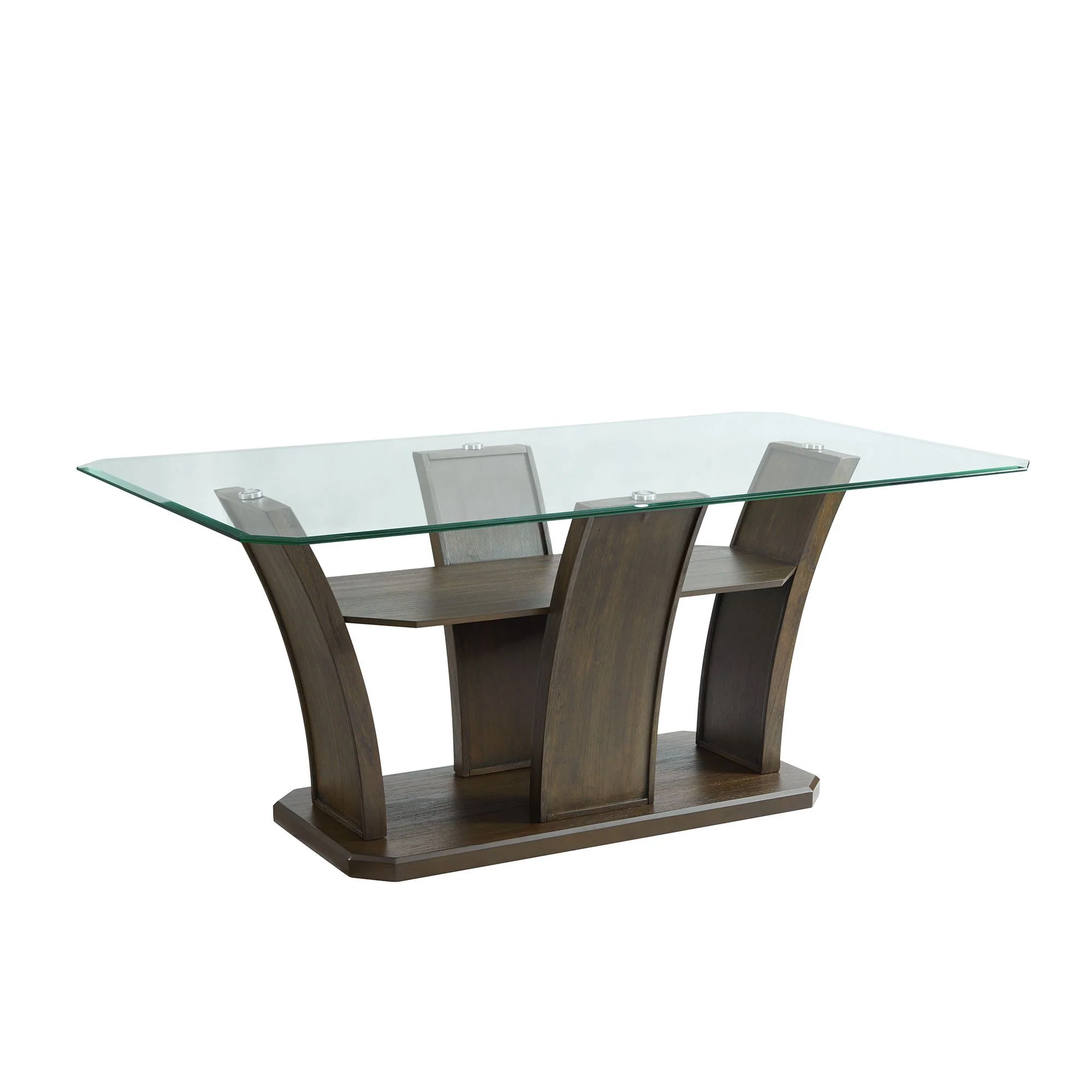 Dapper - Rectangular Dining 5 Piece Set (Table And Four Chairs) - Walnut - Image 2