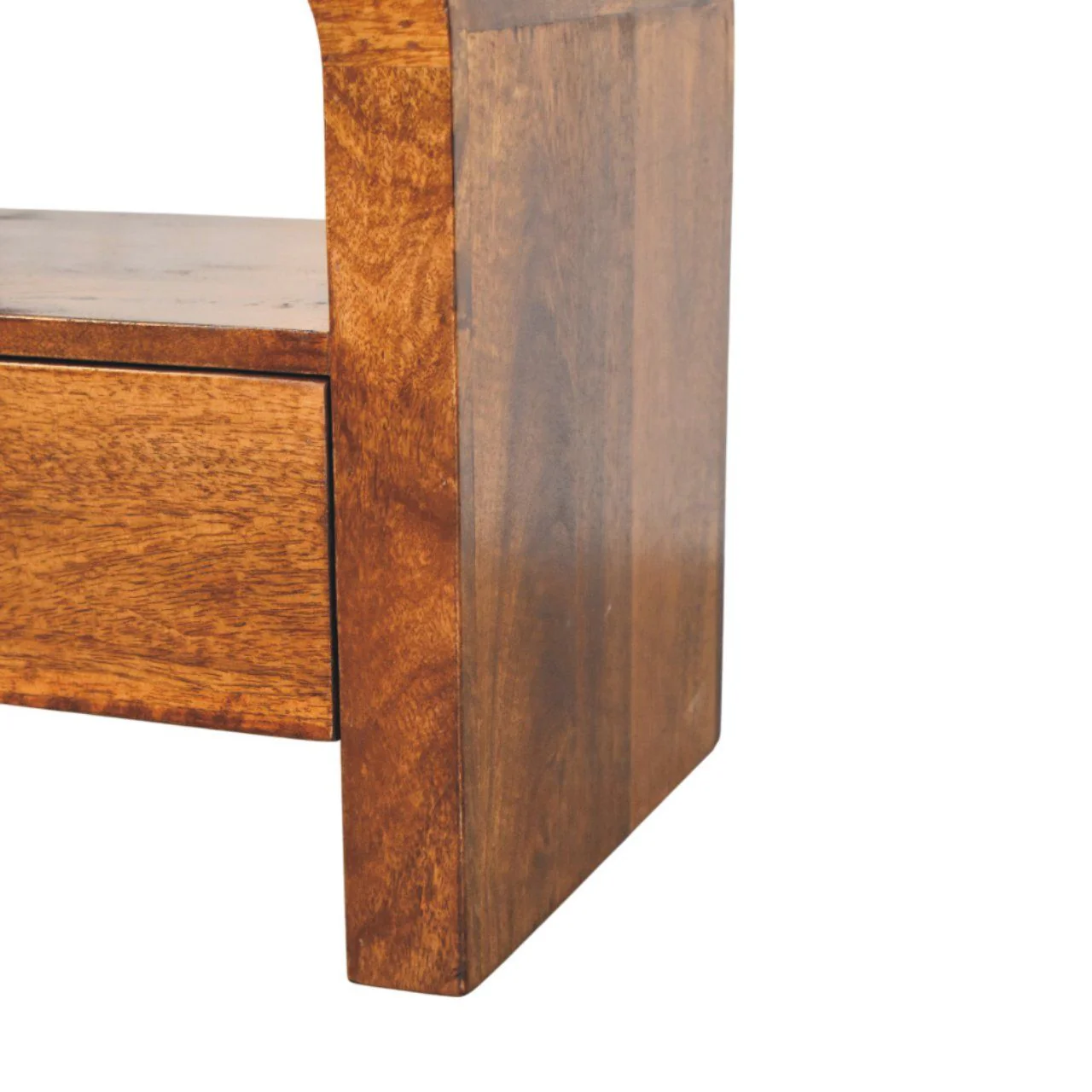 Darcy - Nightstand With Drawer And Open Shelf - Brown - Image 6